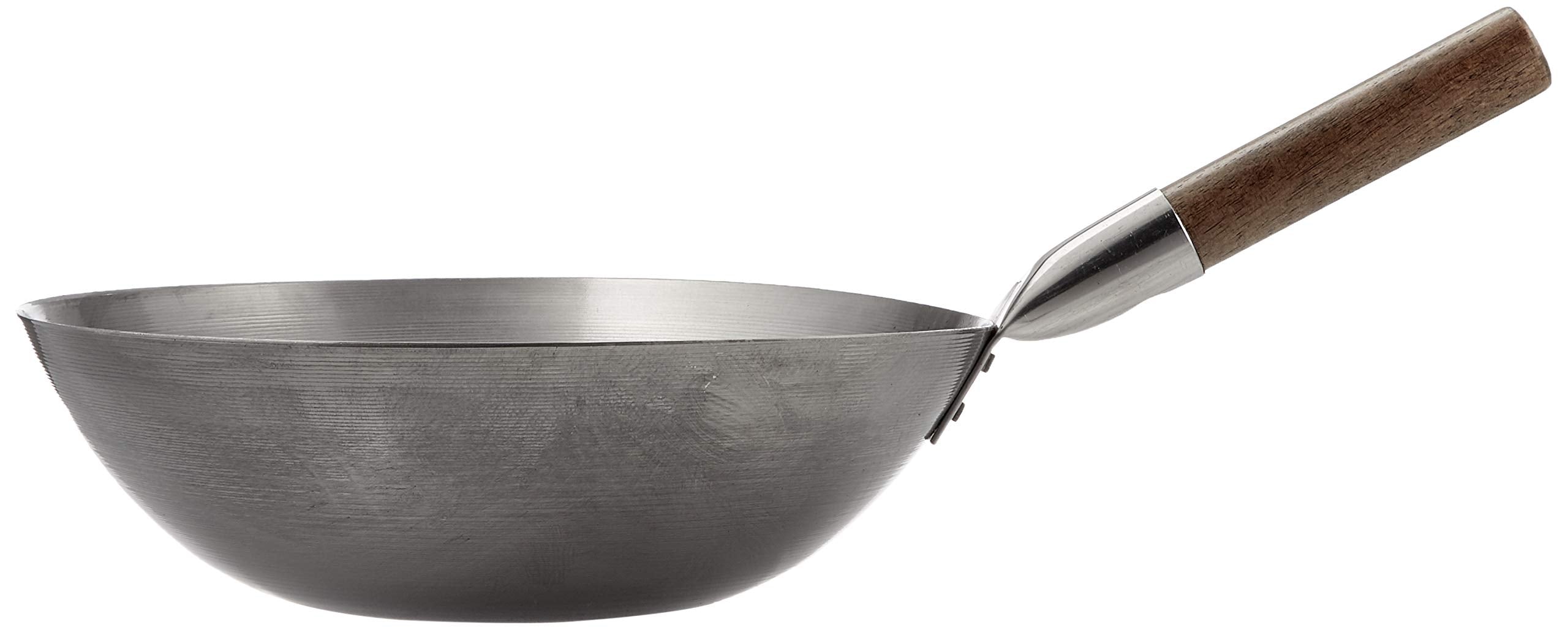 London Wok Gj493 Flat Bottom Wok, 12''