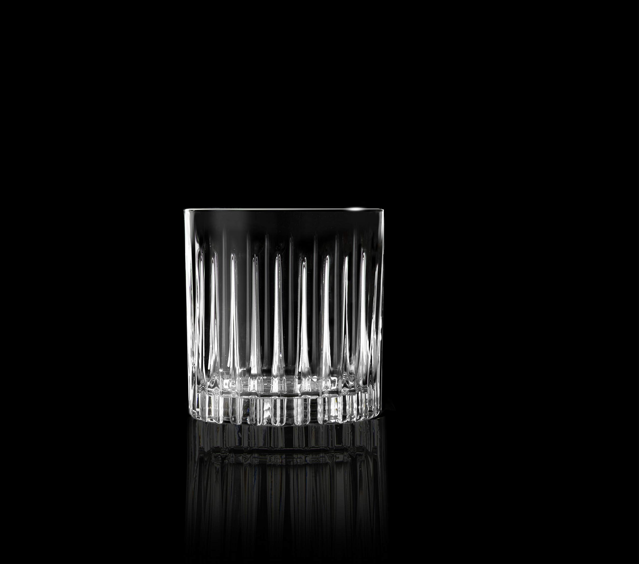 RcR crystal Timeless Double Old Fashioned Tumbler glasses - 360ml (12oz) - Set of 6