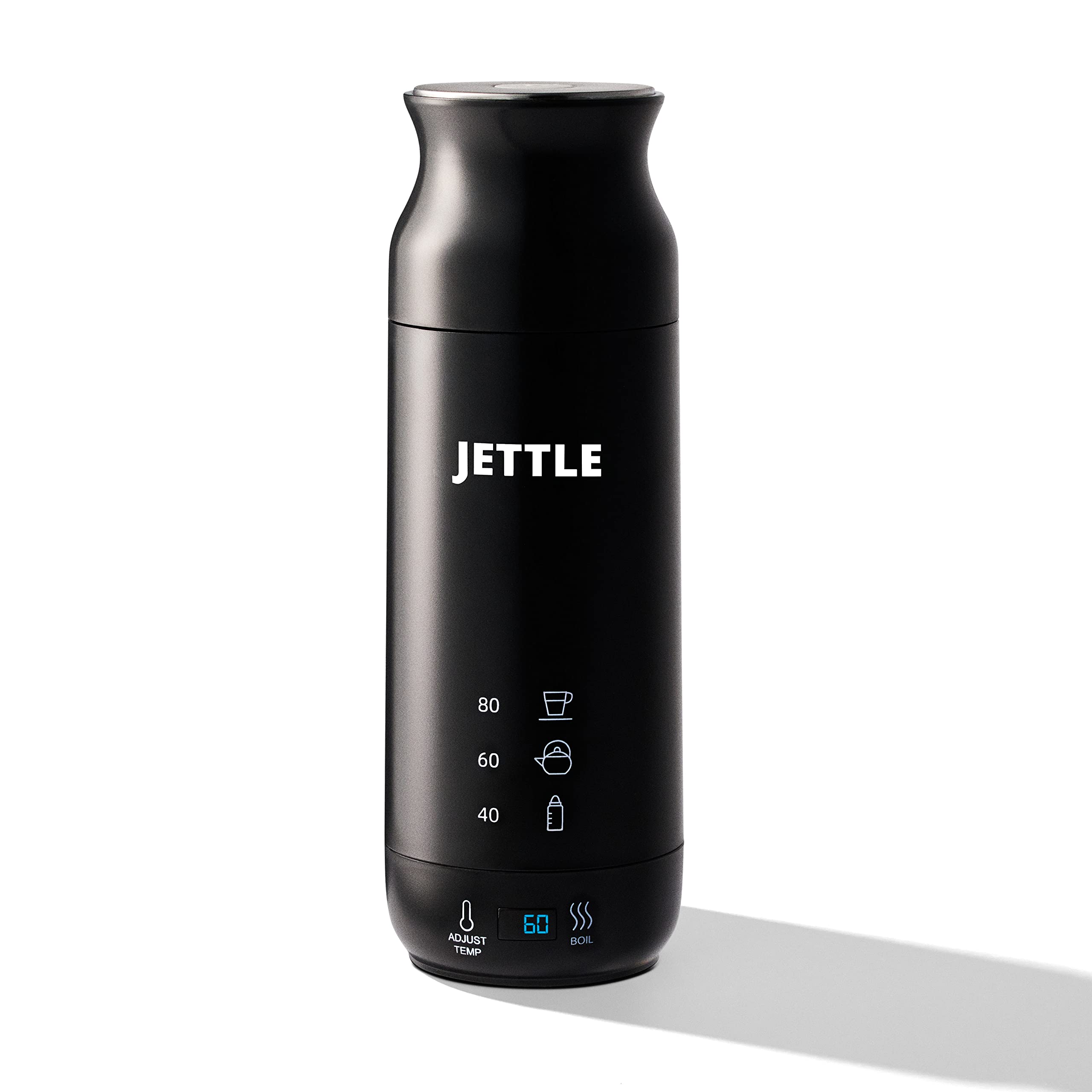 Jettle Electric Kettle - Travel Portable Heater for coffee, Tea, Milk, Soup - Stainless Steel Travel Water Boiler tea pot with T