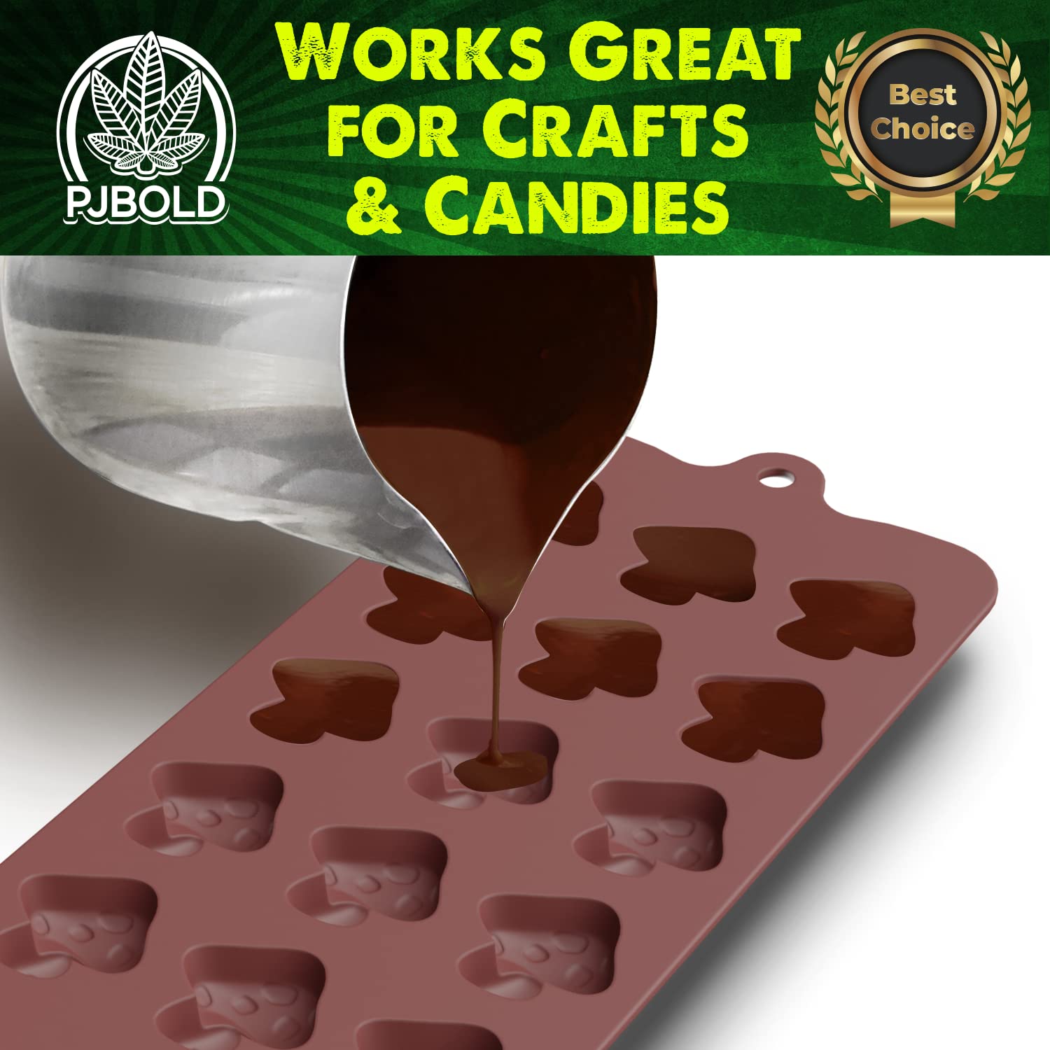 Mushroom Candy Mold, 2 Pack