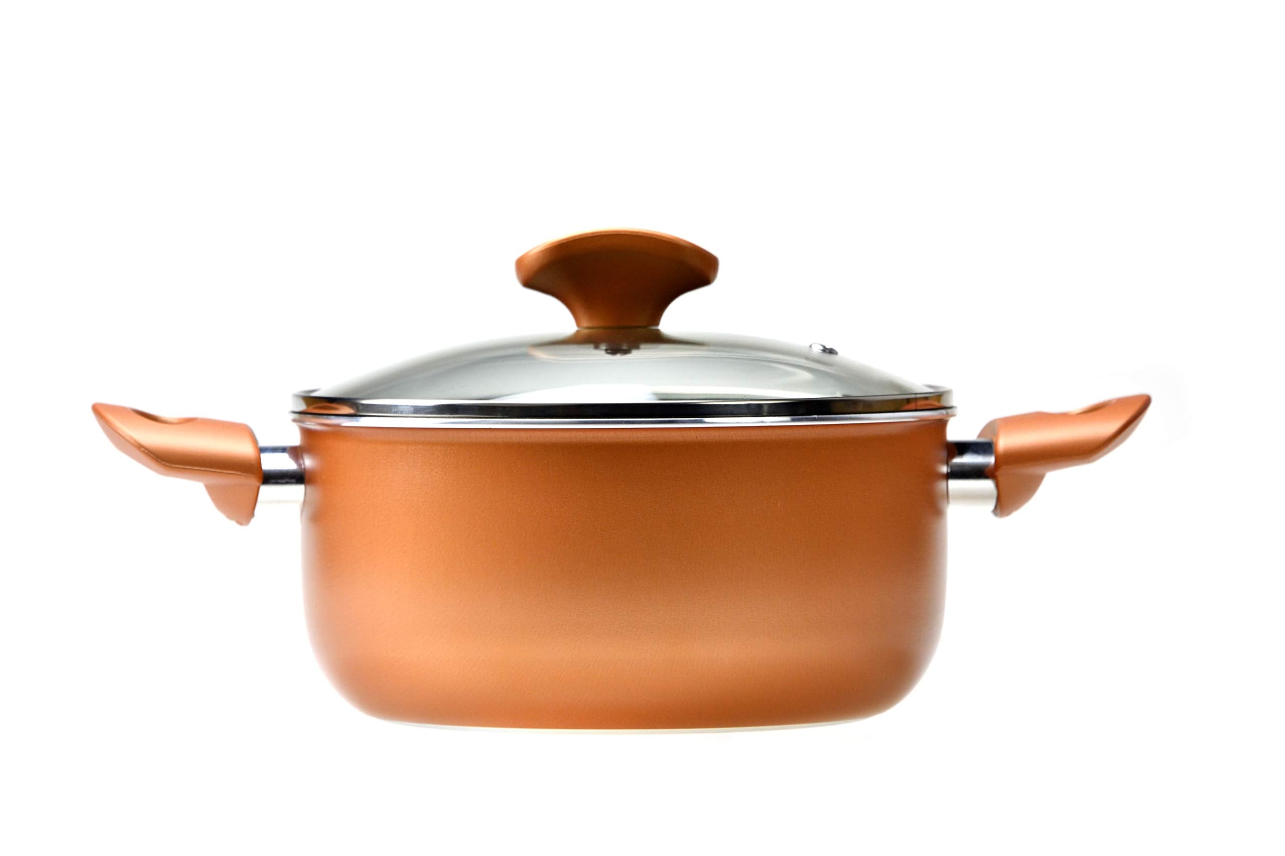 RAVELLI Italia Linea 20 Non Stick Dutch Oven, 5 Quart