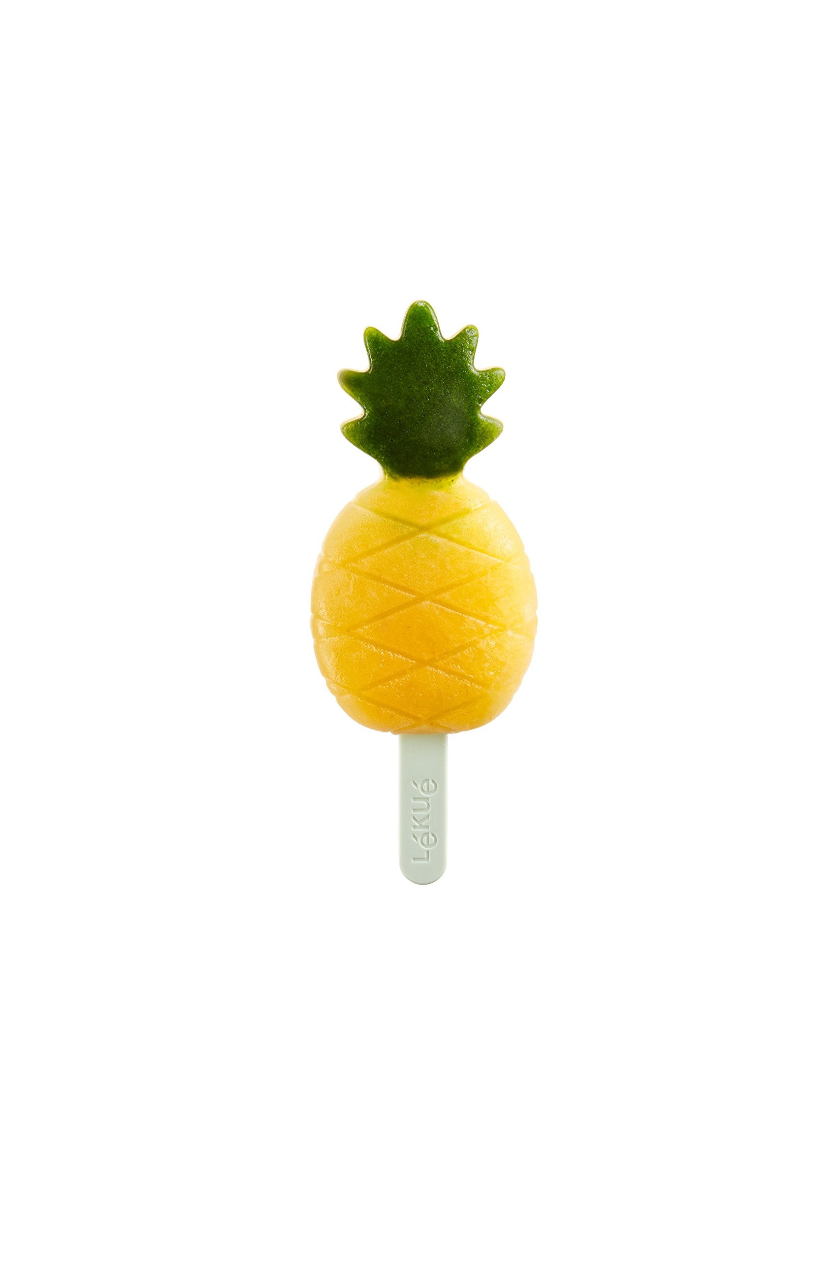 Lekue Pineapple Ice Cream Pop Mold (1 Unit), Yellow