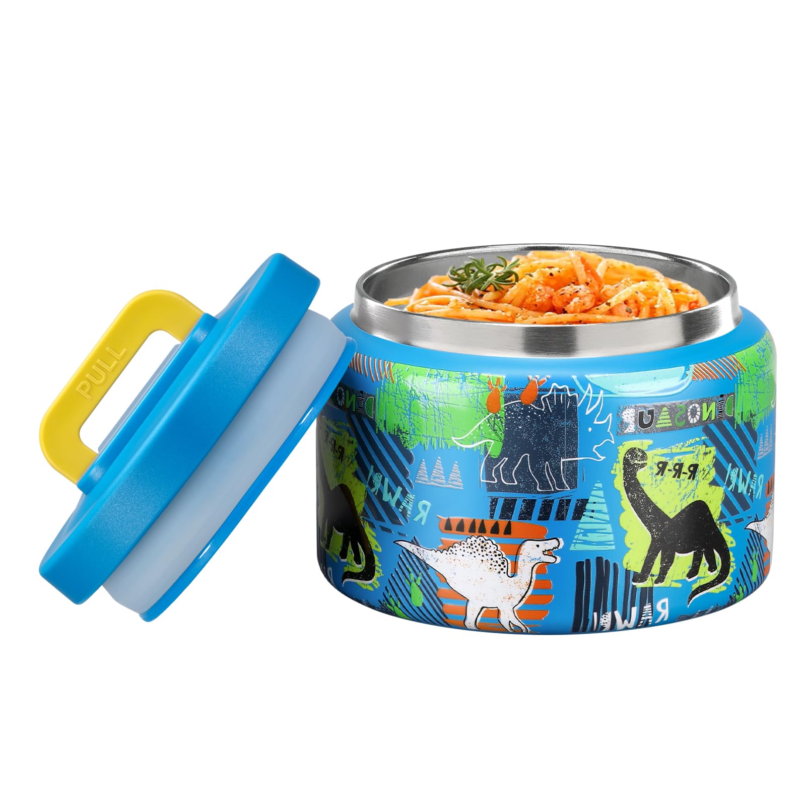 MAISON HUIS 8oz Soup Thermo Wide Mouth Vacuum Insulated Thermo Jar, Leak Proof Stainless Steel Food Container