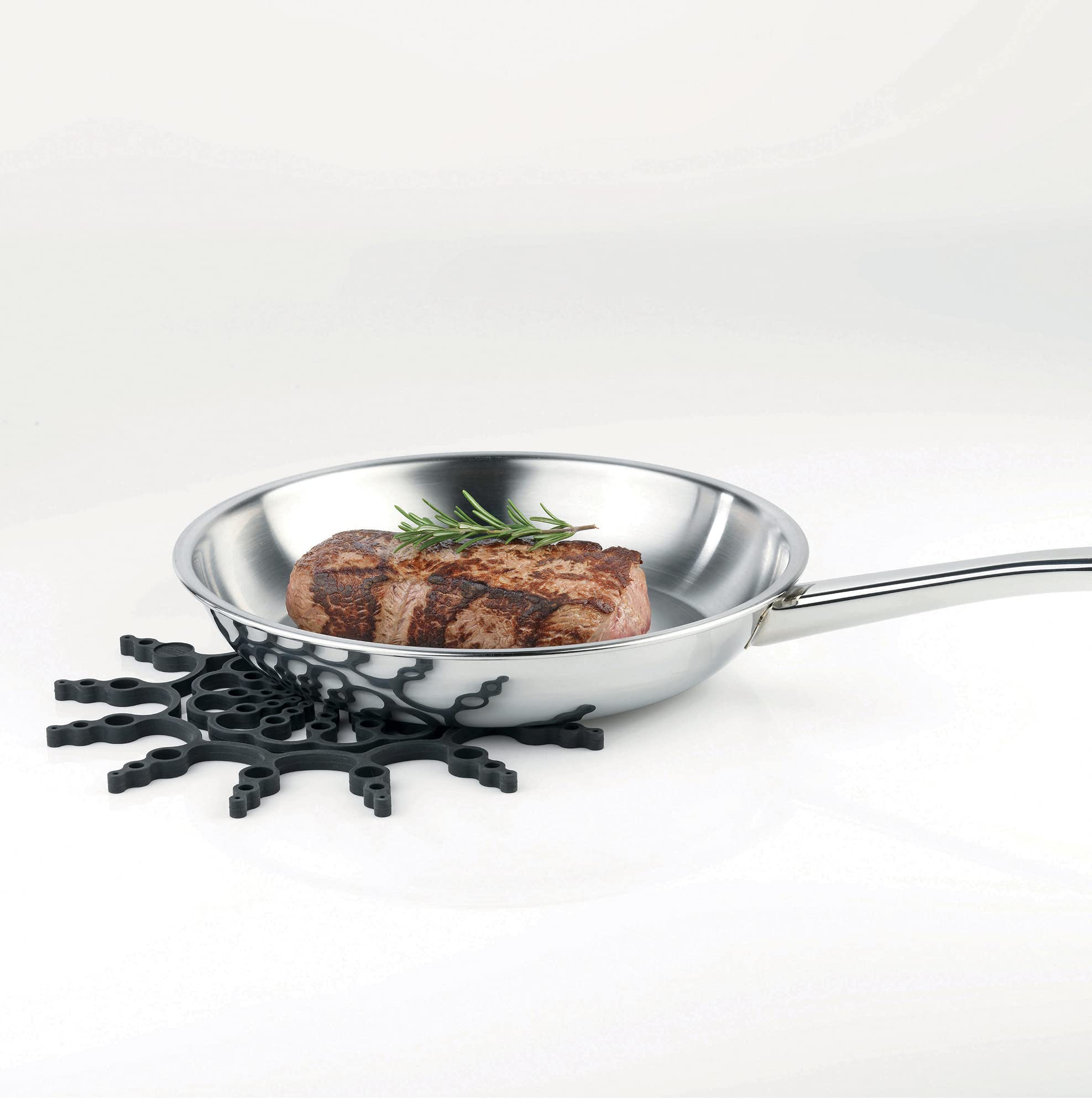 Kuhn Rikon Trivet & Pan Guard, (Set Of 3), Black