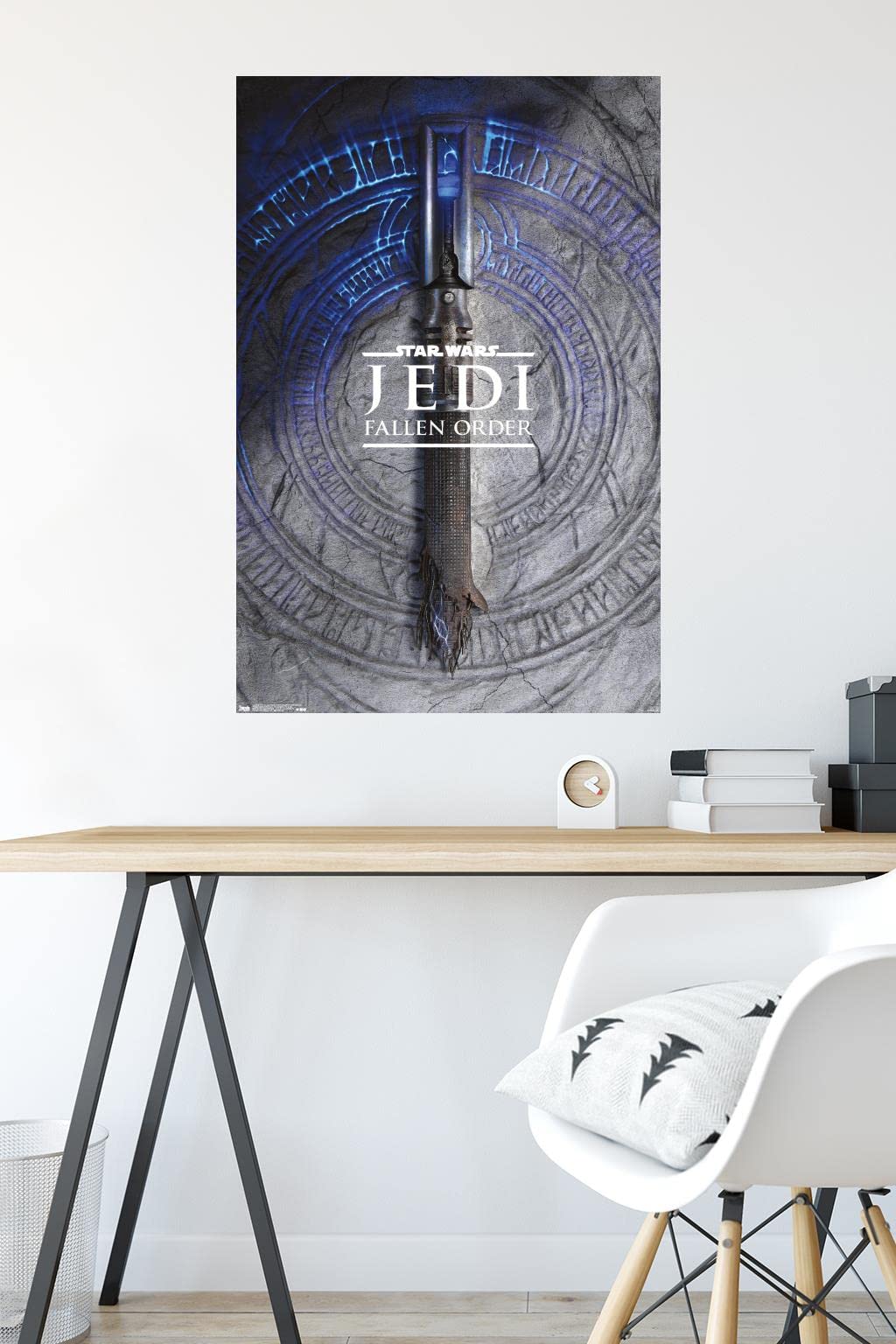 Trends International Star Wars: Jedi Fallen Order - Broken Handle Key Art Wall Poster, 22.375'' X 34'', Premium Unframed Version