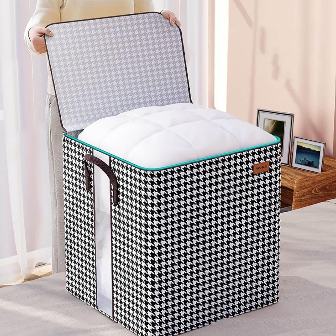 Dadaware Storage Bags, Cupboard Wardrobe Storage Organizer, Large Blanket Clothes Organization And Storage Containers For Comfor