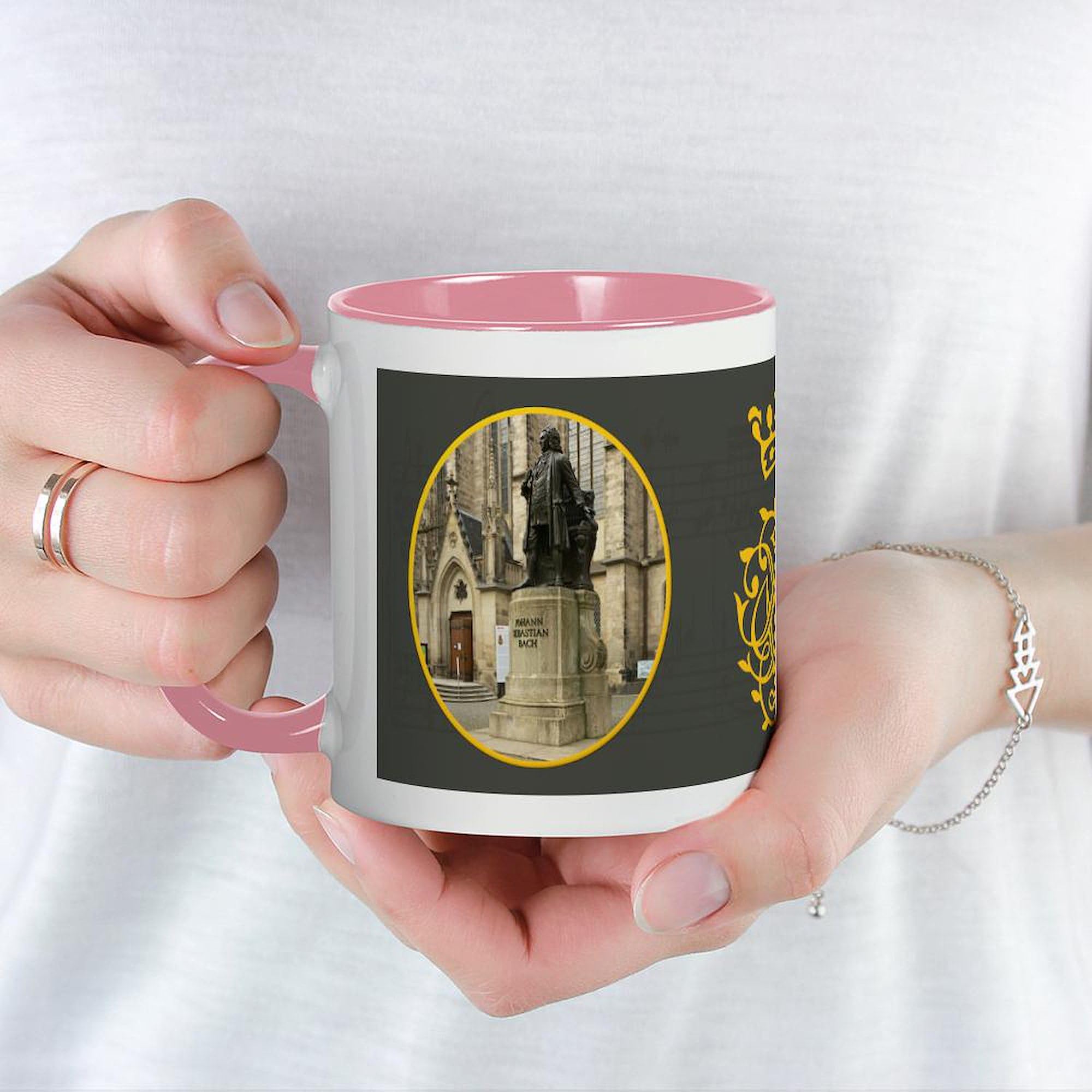 CafePress J.S. Bach Mugs 11 oz (325 ml) Ceramic Coffee Mug