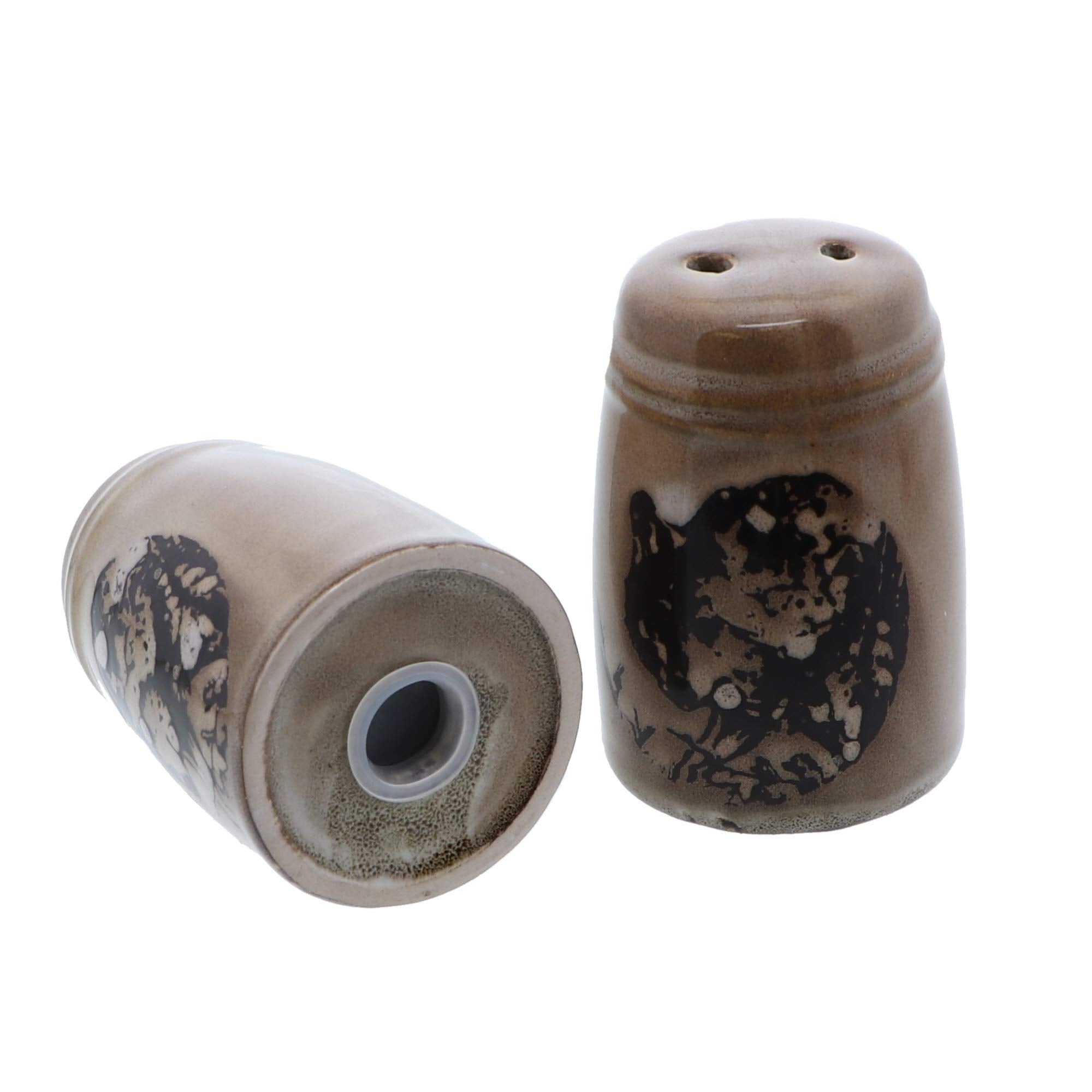 Animal Salt & Pepper Shaker Sets For Men Kitchen Home D  Cor - Wolf