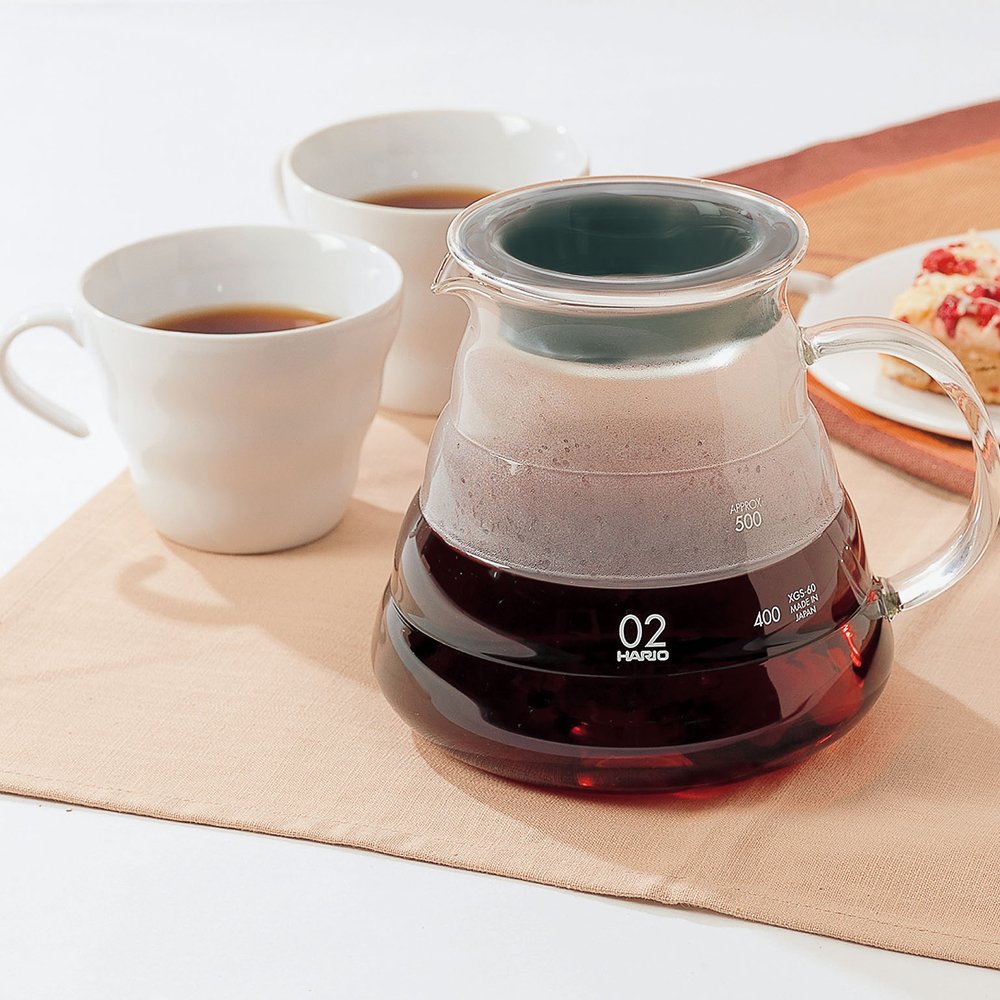 Hario V60 Glass Range Coffee Server, 360Ml