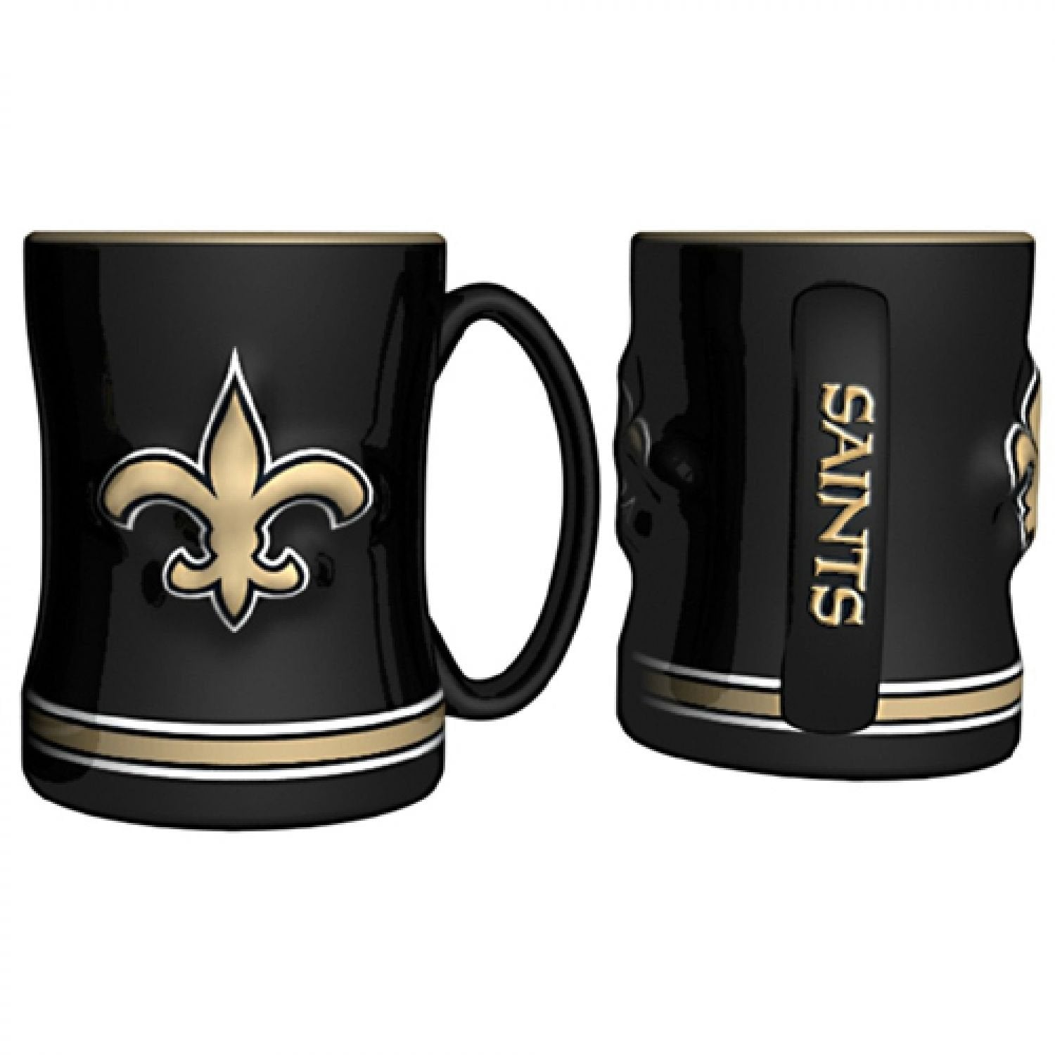 New Orleans Saints Sculpted Coffee Mug