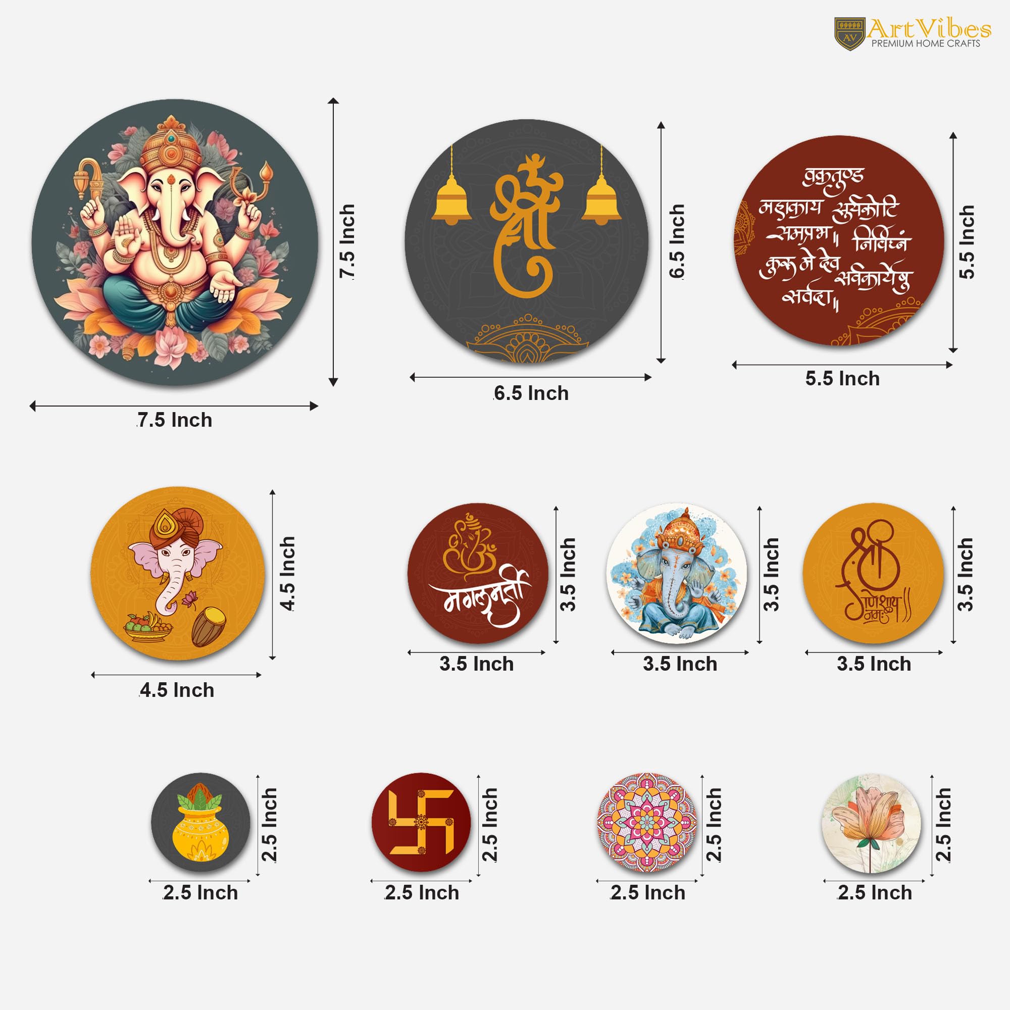 Artvibes Decorative Wooden Wall Hanging Decoration Item For Home | Office | Gift | Decor Art Livingroom, Bedroom | Stylish Moder