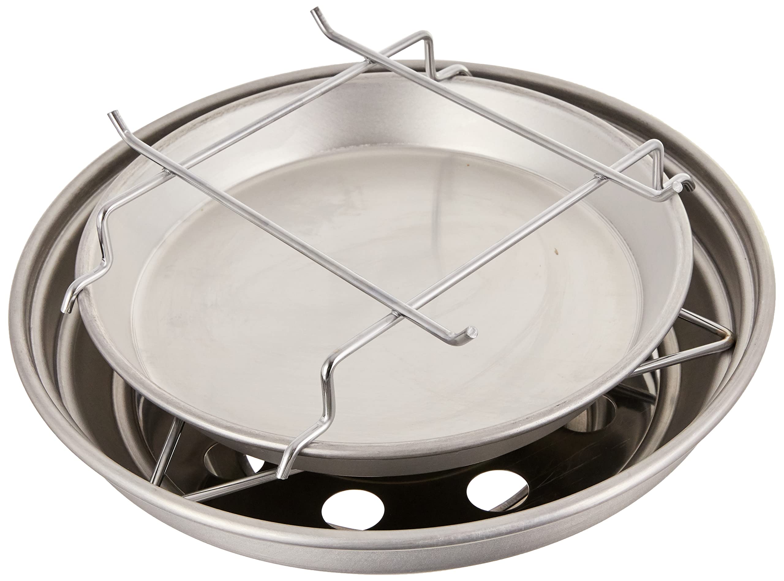 Pentole Agnelli Family Cooking Aluminium Bake-Stove With Eye, Diameter 30 Cm, One Size, Multicolor