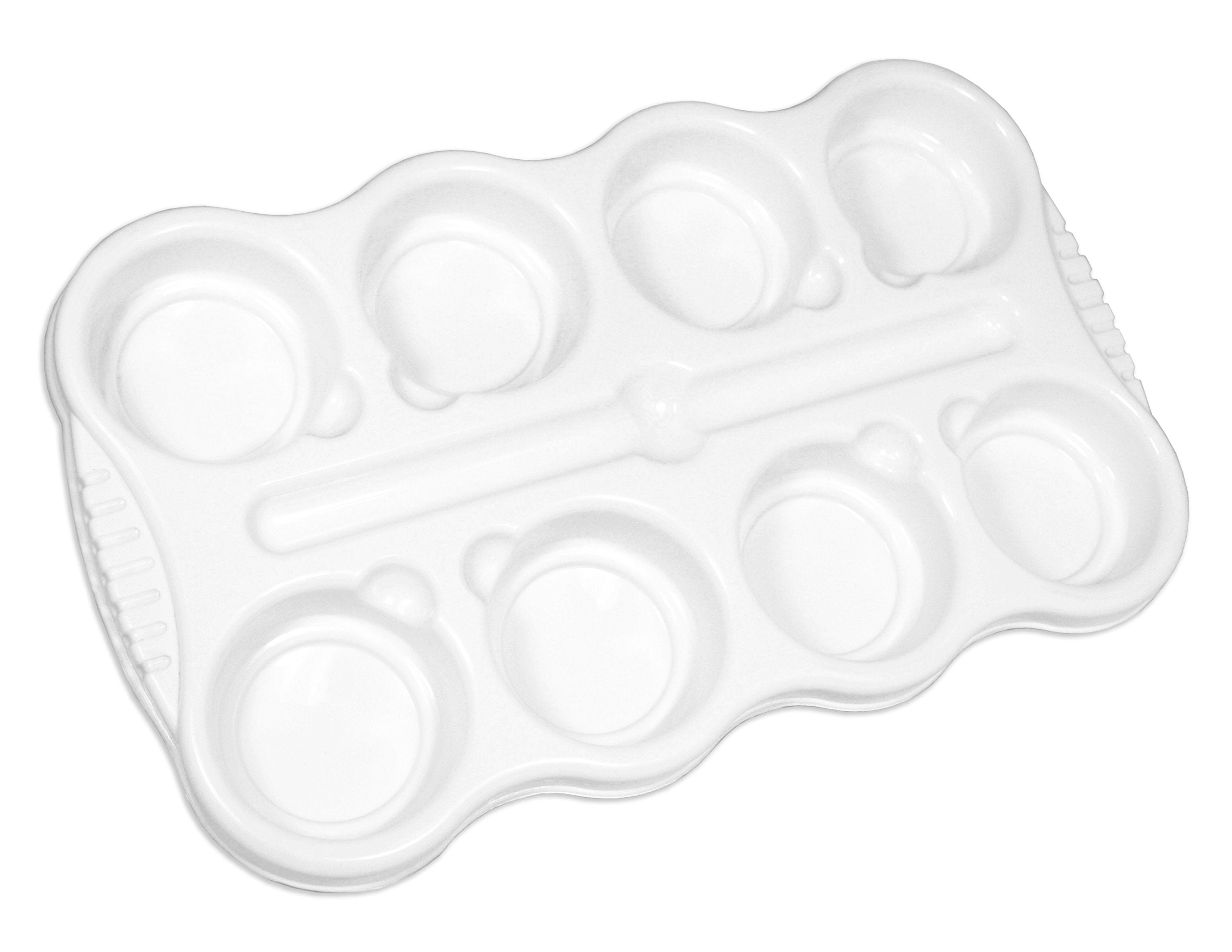 Sargent Art 22-9801 8 Well Palette With Brush Recess