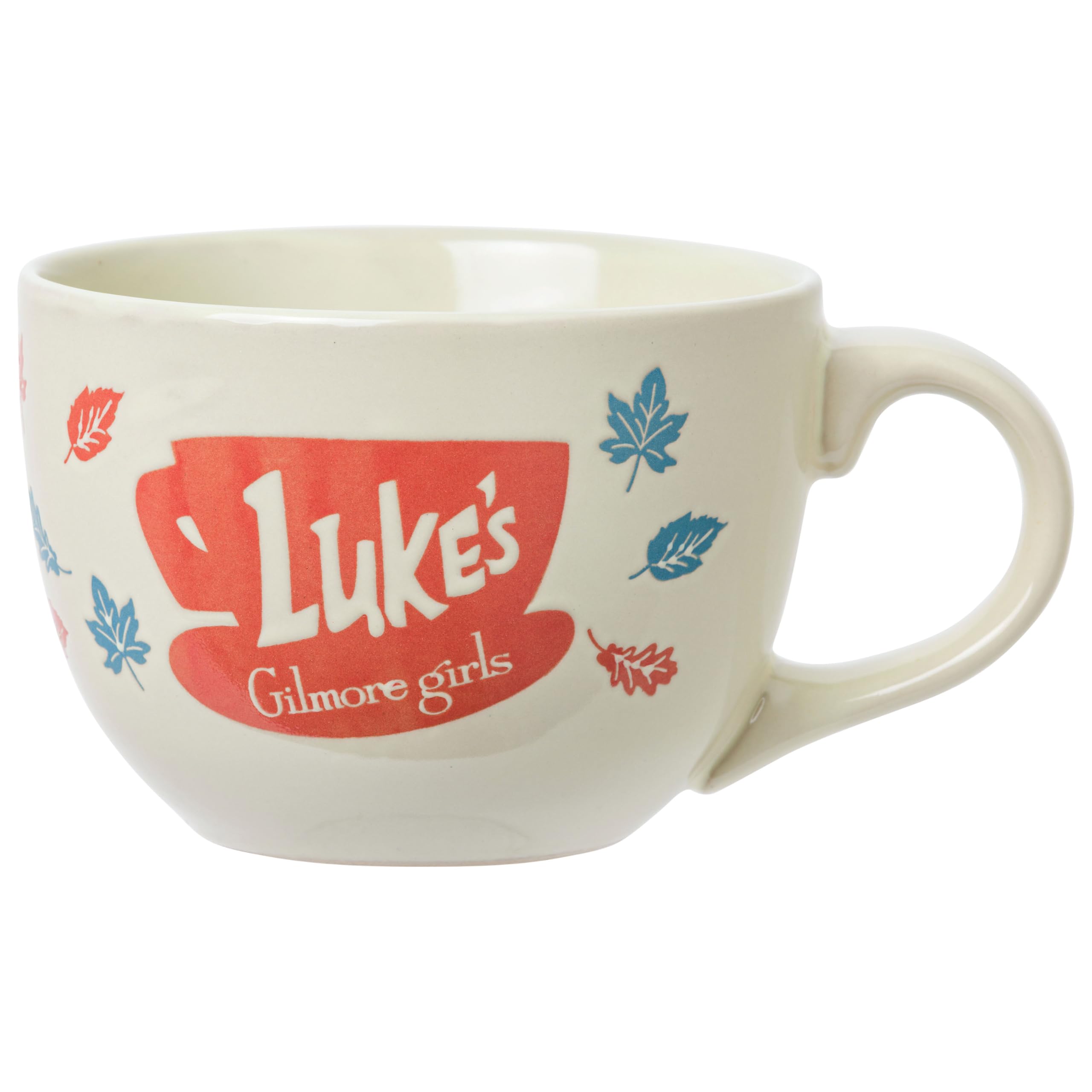 Silver Buffalo Gilmore Girls Lukes Coffee Cafe, Ceramic Soup Mug, 24oz