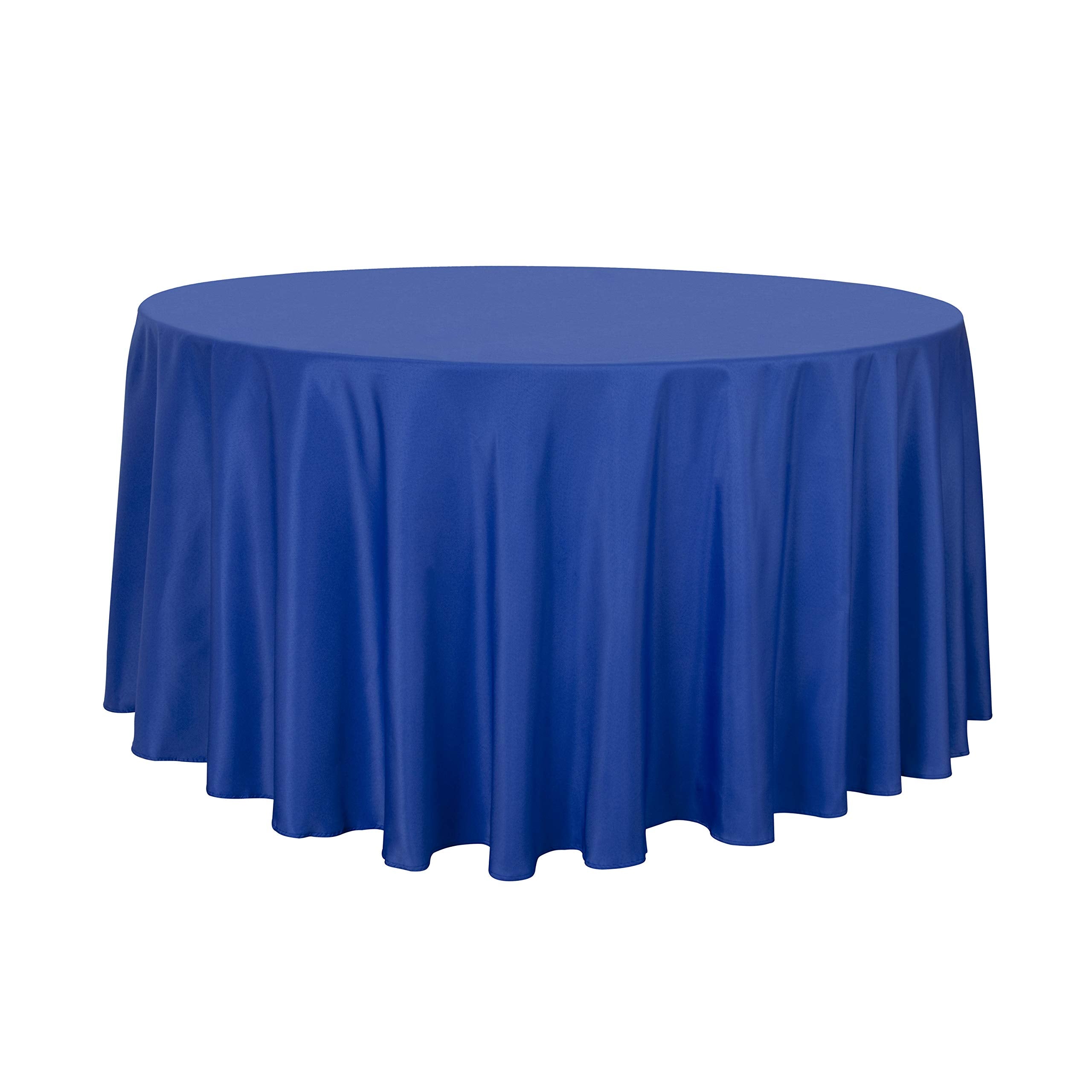 Sancua Round Tablecloth - 120 Inch - Water Resistant Spill Proof Washable Polyester Table Cloth Decorative Fabric Table Cover Fo