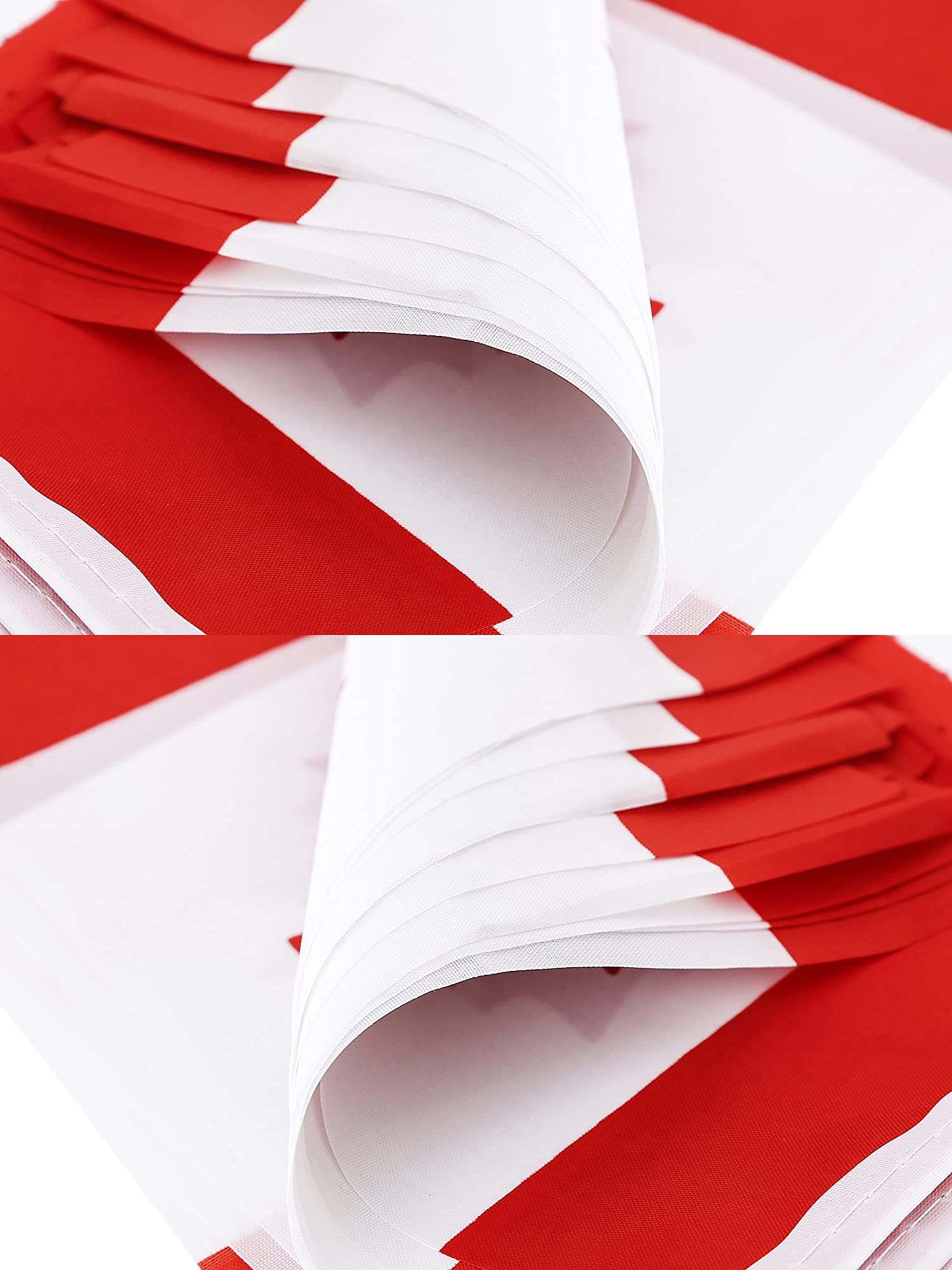 Zxvzyt Canada Canadian Flag Banner String,Small Mini Canada Pennant Flags,For Grand Opening,Olympics,National Sports Events,Part