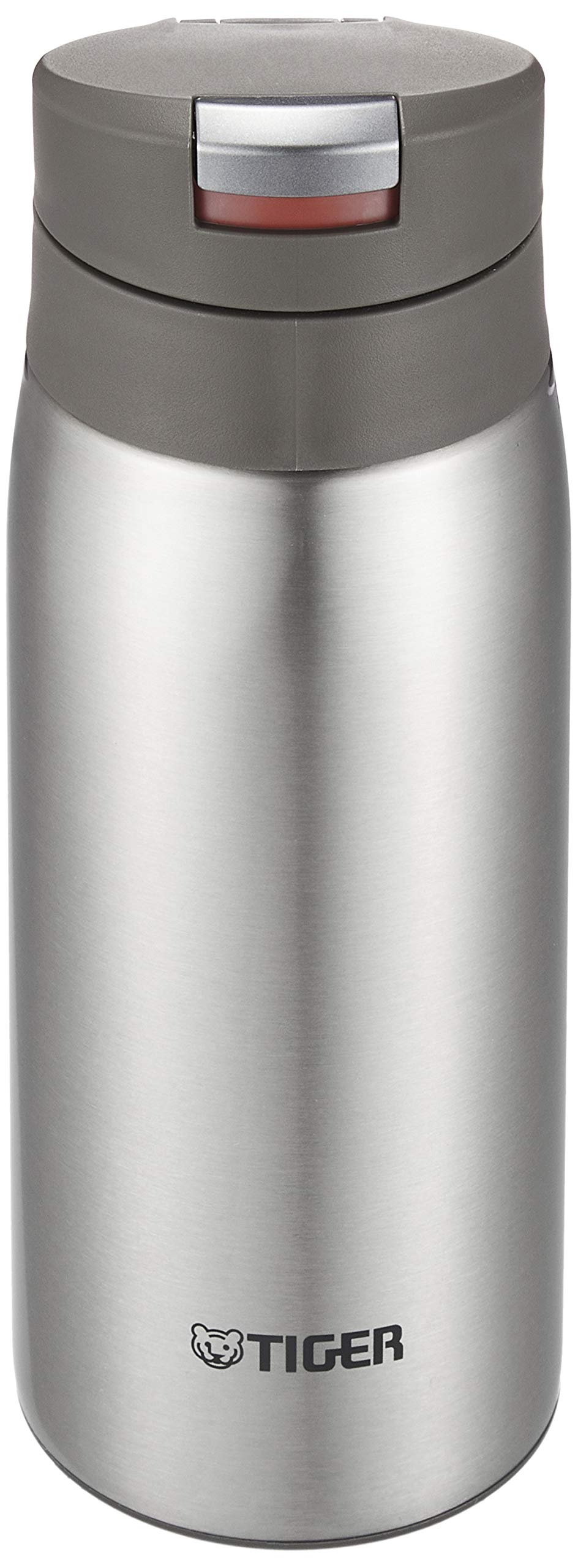 Tiger Mcx-A352Xc Sahara Mug, Stainless Steel Bottle, 11.8 Fl Oz (350 Ml), One-Touch, Lightweight, Clear Stainless Steel