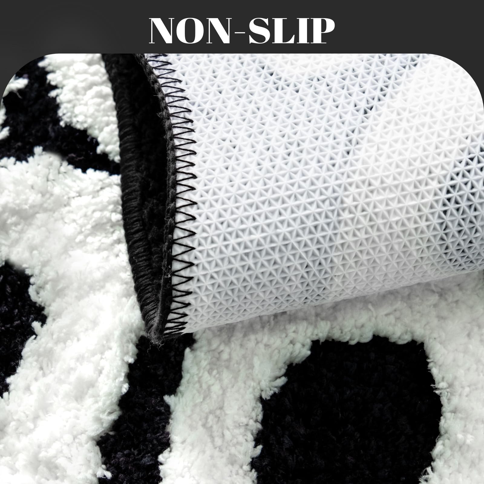 Unibath You Look Good Bath Mat Black And White Bathroom Rugs Funny Cute Bathroom Decor Preppy Small Cool Rug Non Slip Microfiber