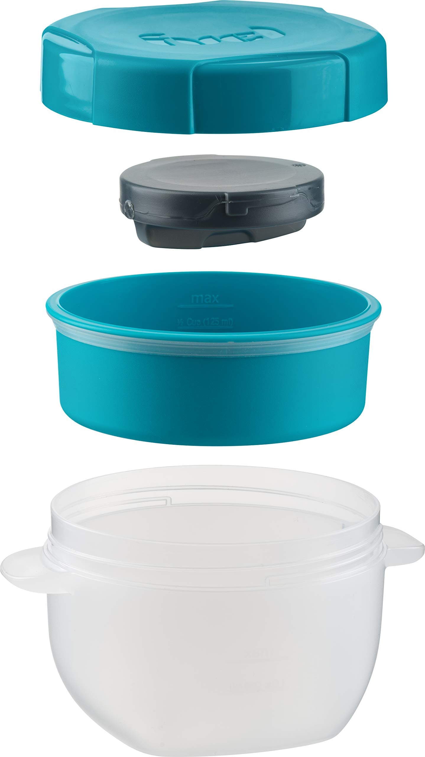 Trudeau Milk Cereal Container, 1 Ea, Tropical
