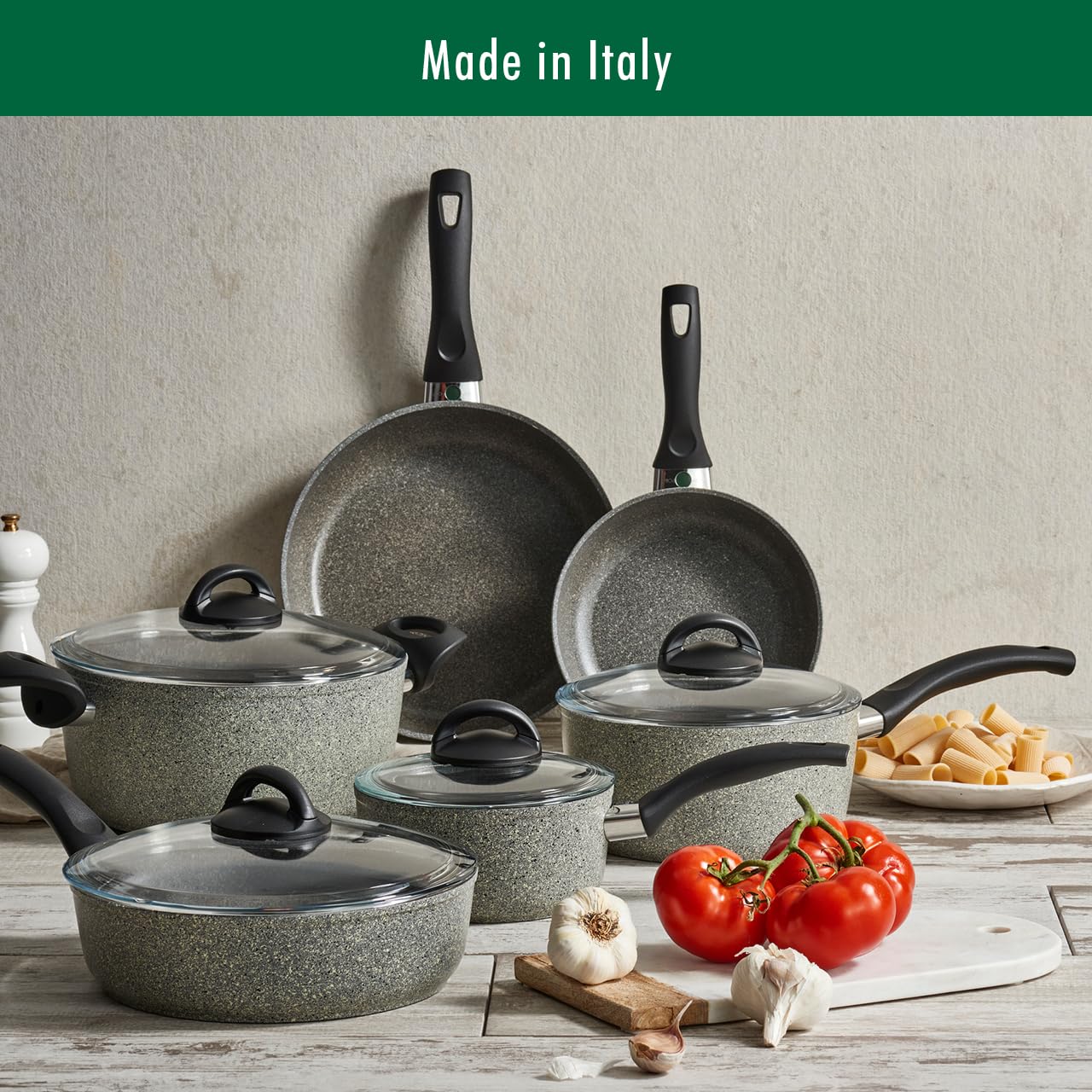 Ballarini Parma By Henckels 12-Inch Nonstick Fry Pan, Made In Italy, Durable And Easy To Clean