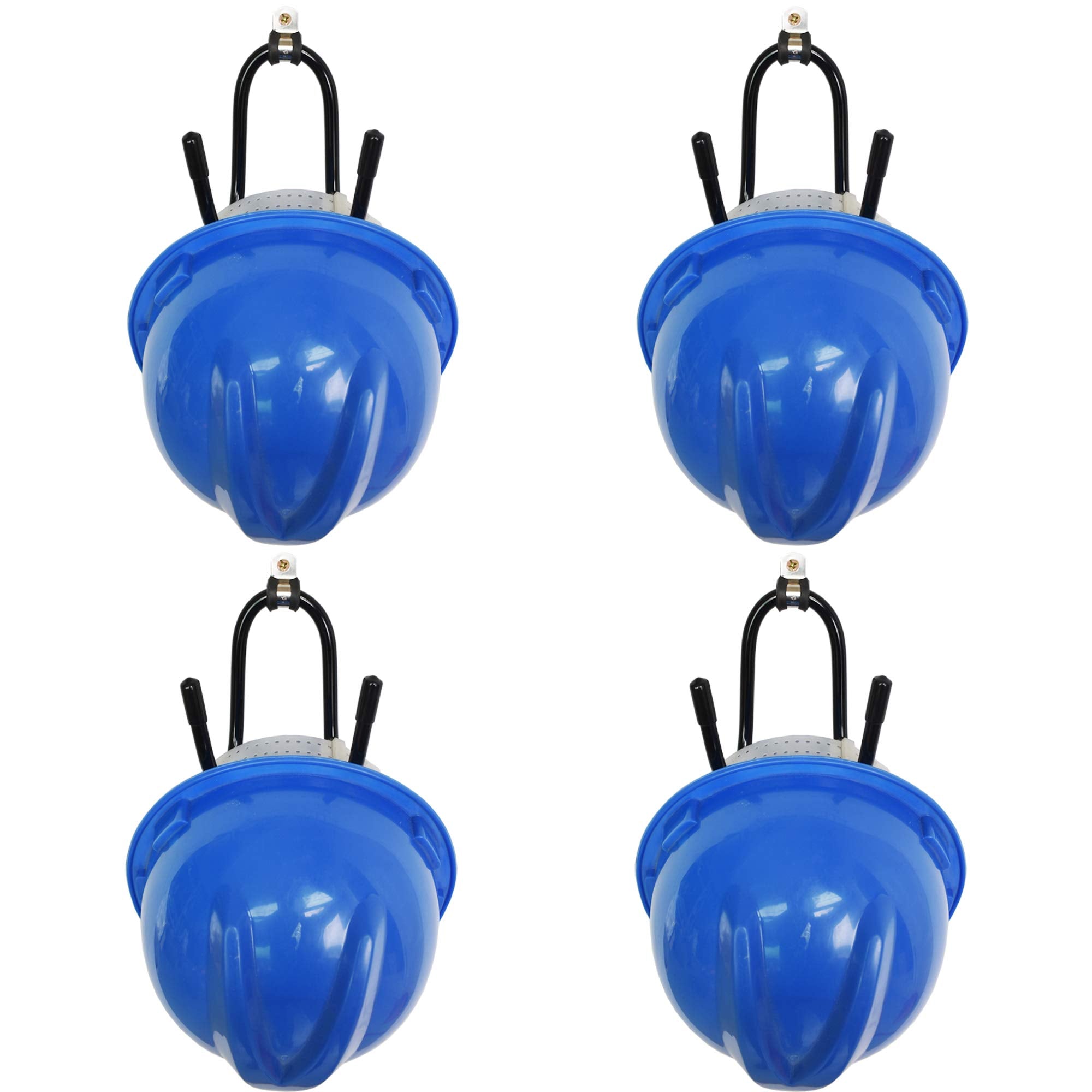 Yyst Hard Hat Rack Hard Hat Holder Storage Hanger - No Hard Hat -4/Pk-Screws Included