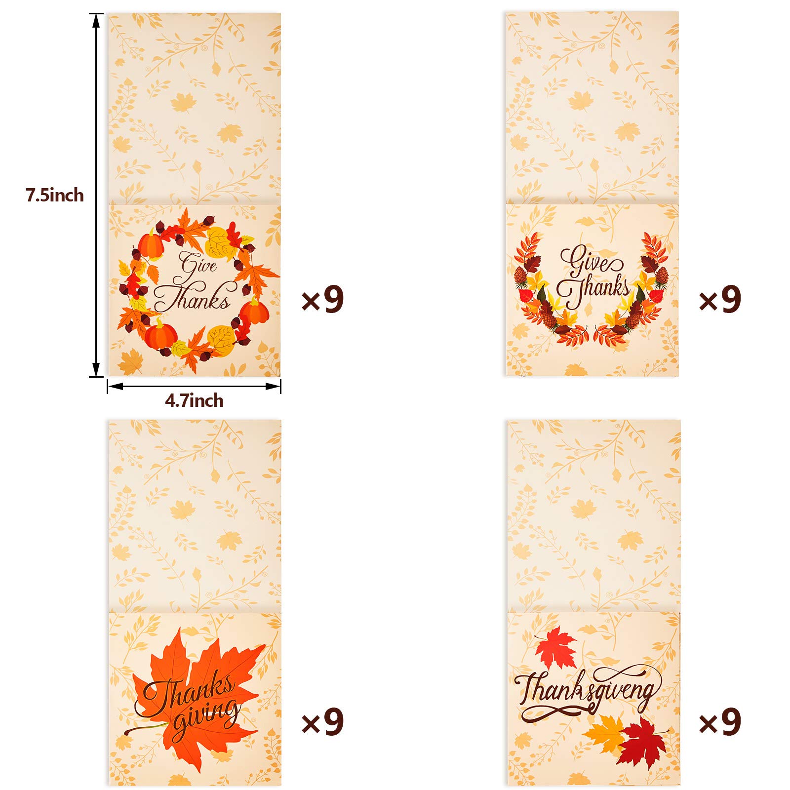 36 Pcs Thanksgiving Silverware Cutlery Holders Thanksgiving Utensil Decor Fall Decor For Home Thanks Maple Leaf Silverware Paper