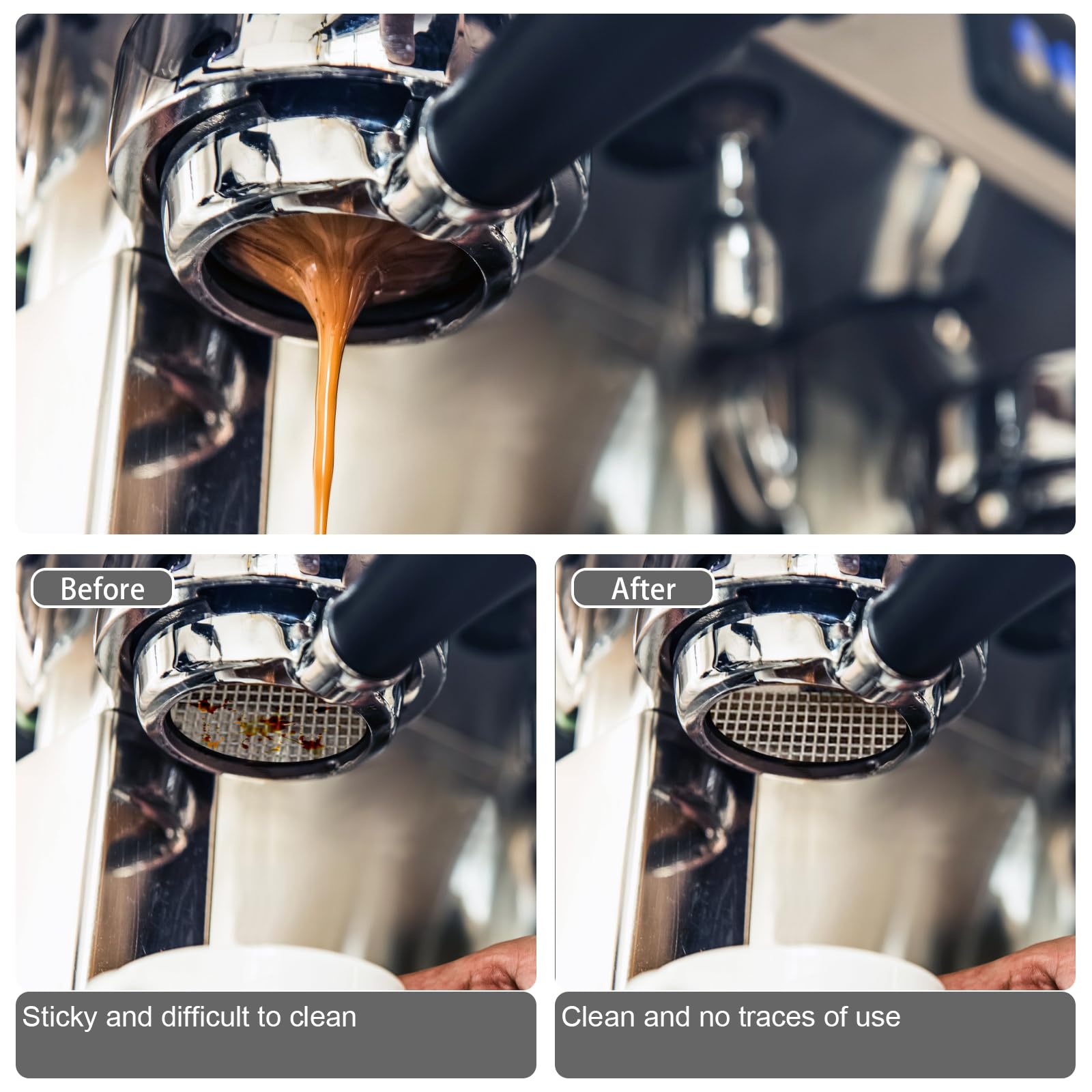 2Pcs 51Mm Espresso Screen Filter, 316 Stainless Steel Espresso Puck Screen 150M Reusable Espresso Portafilter Puck Screen Sturdy