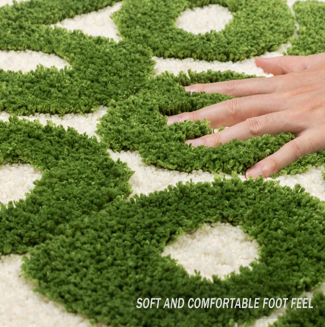 Urtlmaji You Look Good Bath Mat Green Bathroom Rugs Funny Cute Bath Rugs Non Slip Microfiber Plush Preppy Small Cool Shower Rug