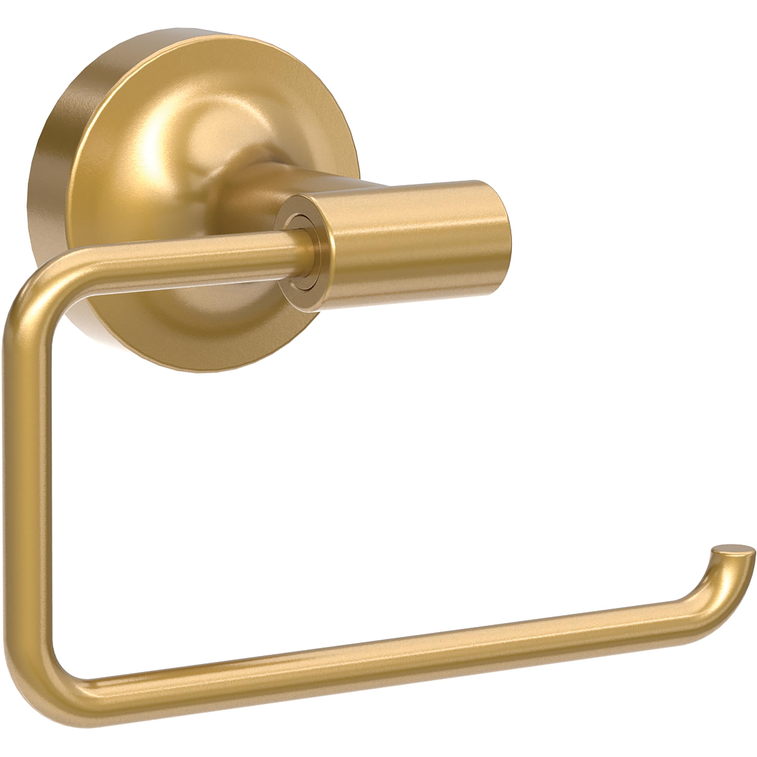 Franklin Brass Voisin (1-Pack) Toilet Paper Holder Satin Gold Tissue Roll Holder For Bathroom Organization And Storage Euro/Sing