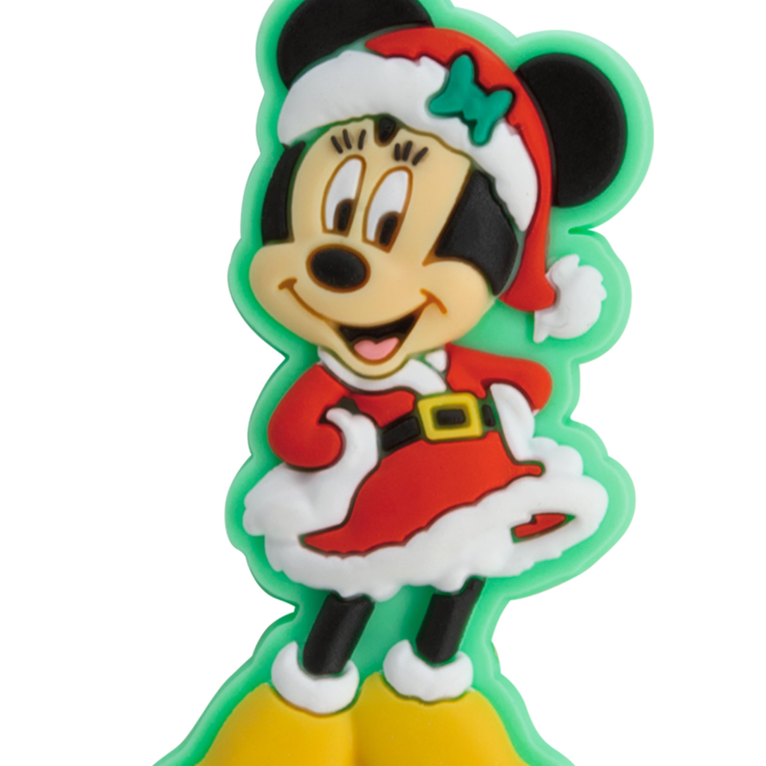 Hallmark Disney Mickey and Minnie Mouse 5 Miniature Christmas Tree Topper and Mini Ornaments, Set of 5, Shatterproof