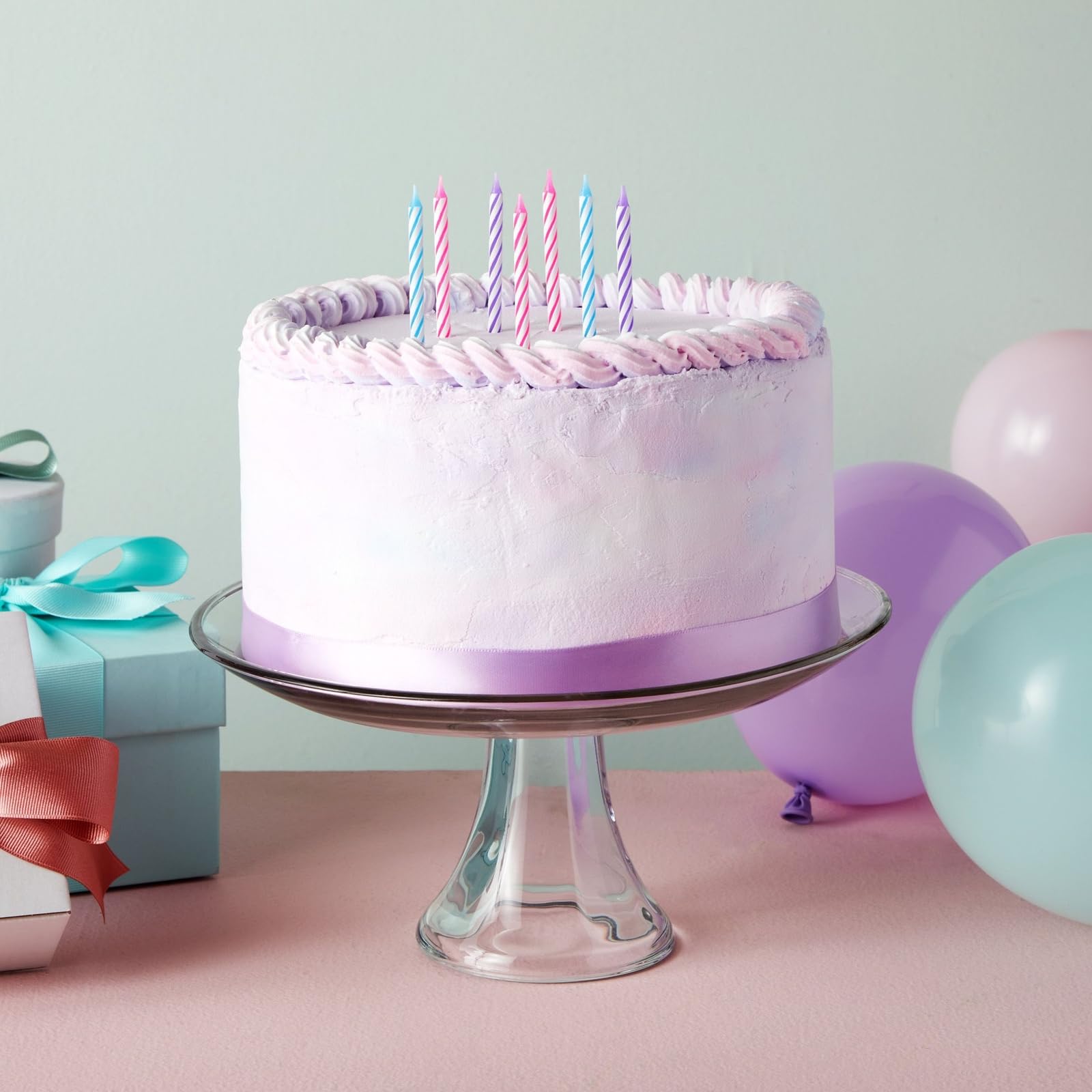 Bright Creations 8 Inch Round Cake Dummy, Foam Cake Form (White, 8X4 Inches)