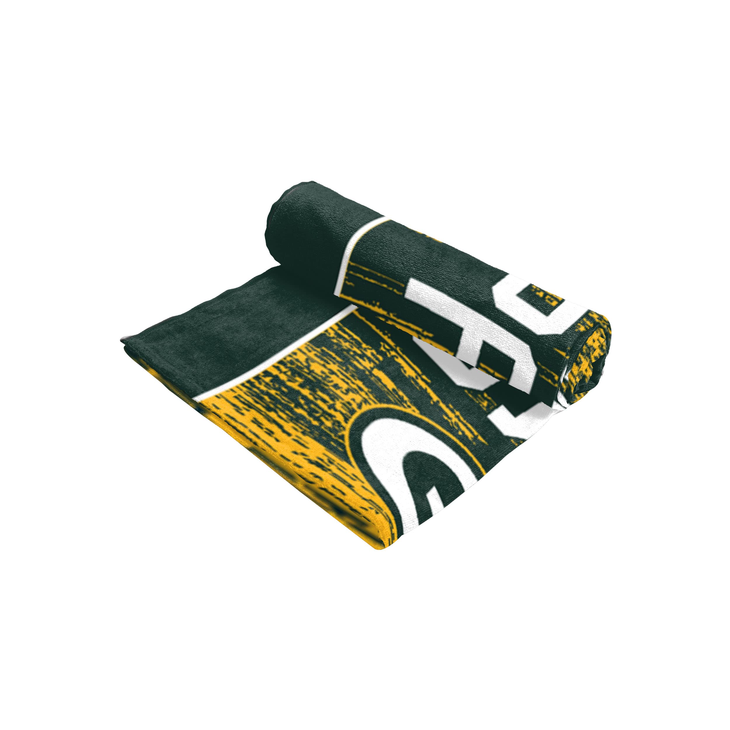 Foco Green Bay Packers Nfl Big Logo Beach Towel