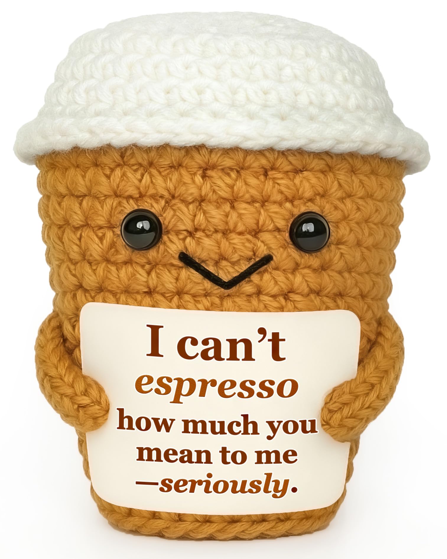 Krinisou Coffee Lover Gift for Women Men, Cute Brithday Gifts for Boyfriend Girlfriend, Romantic Anniversary I Love You Gift for