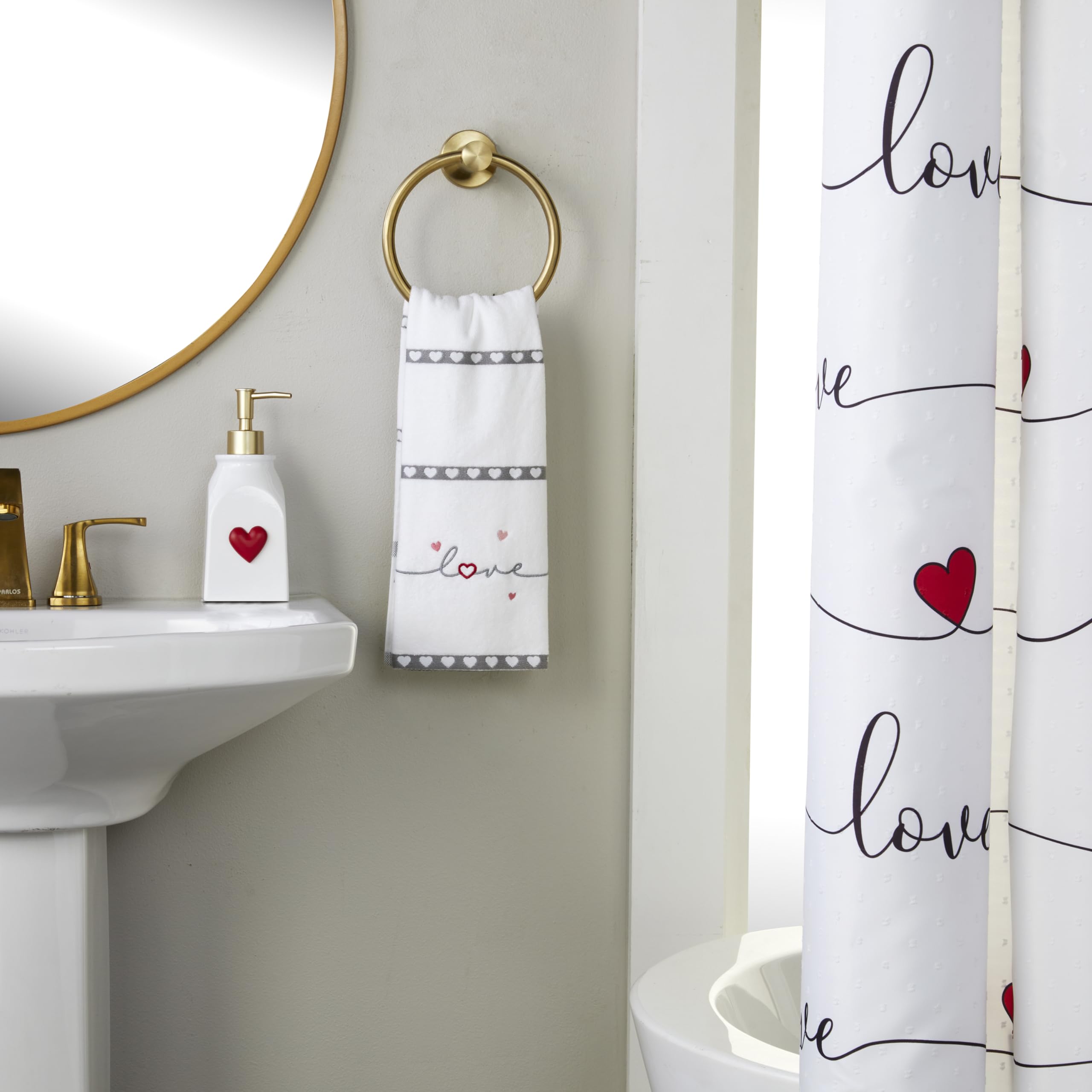 Skl Home Heart In Love Hand Towel Set, 2 Count