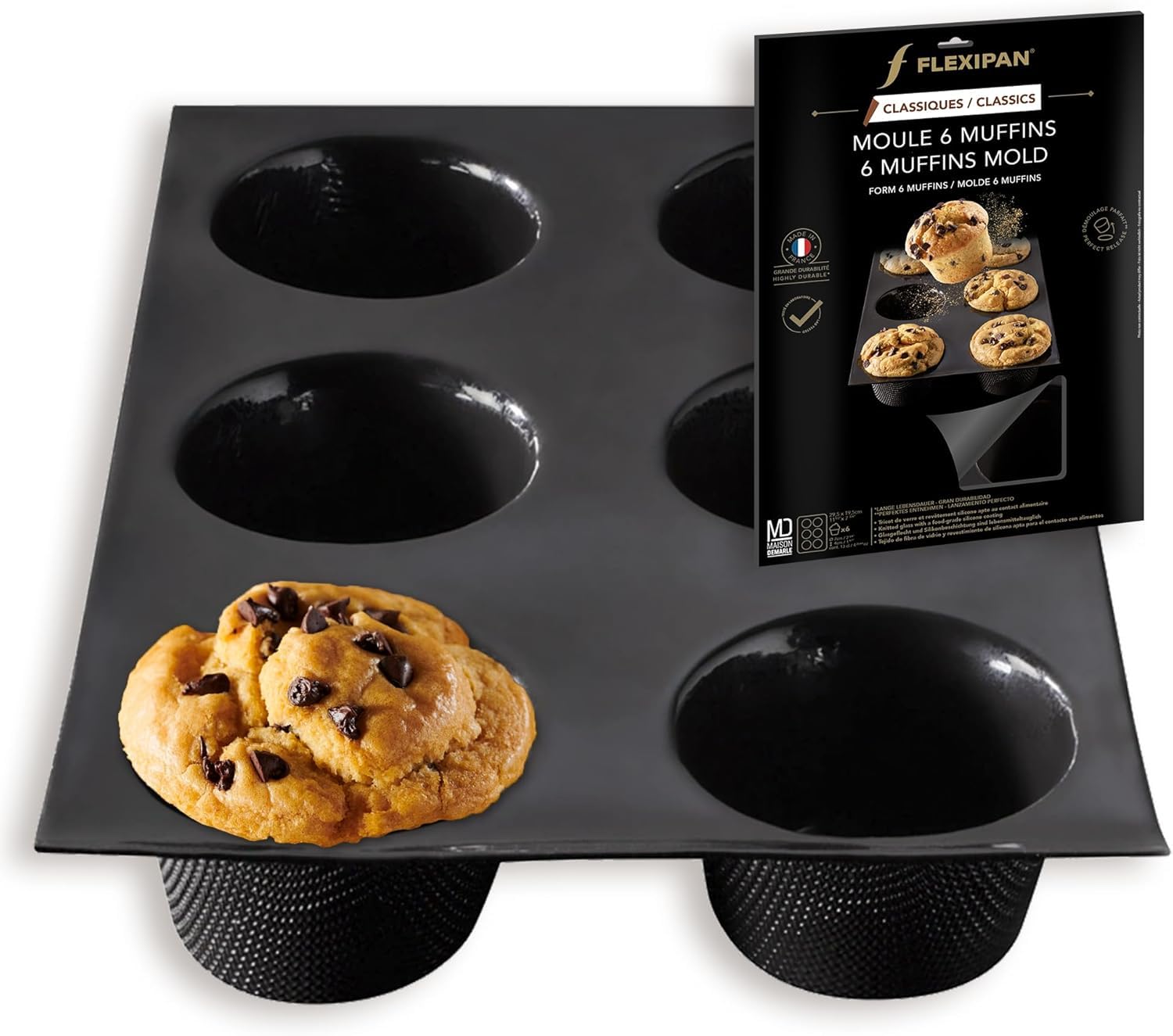 Silpat Flexipan 6 Muffins Mold