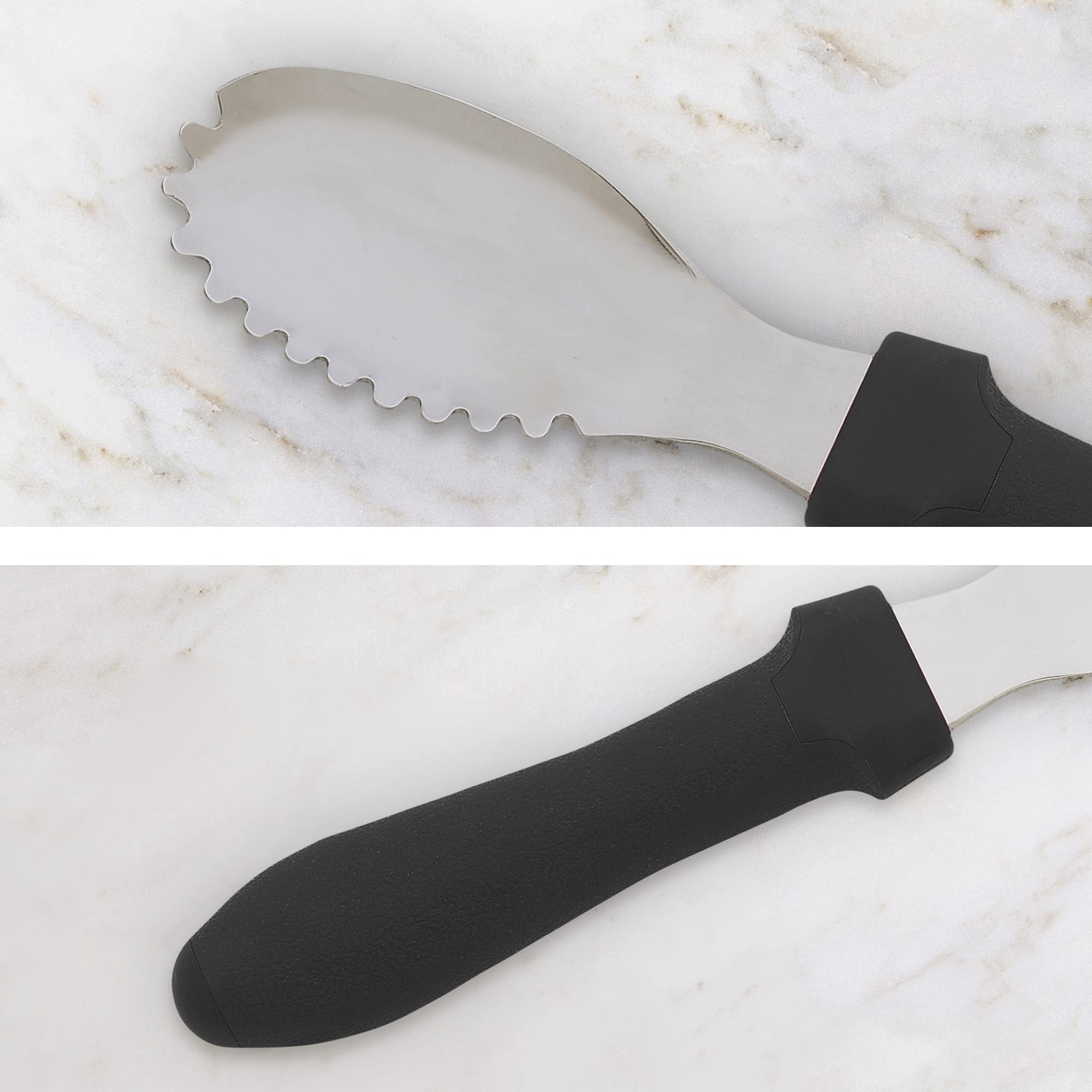 Messermeister Pro-Torch Plus Culinary Scoop & Scraper - Multi-Purpose Tool to Remove Seeds  Pulp & More - AISI420 Stainless Steel & Oversized Handle