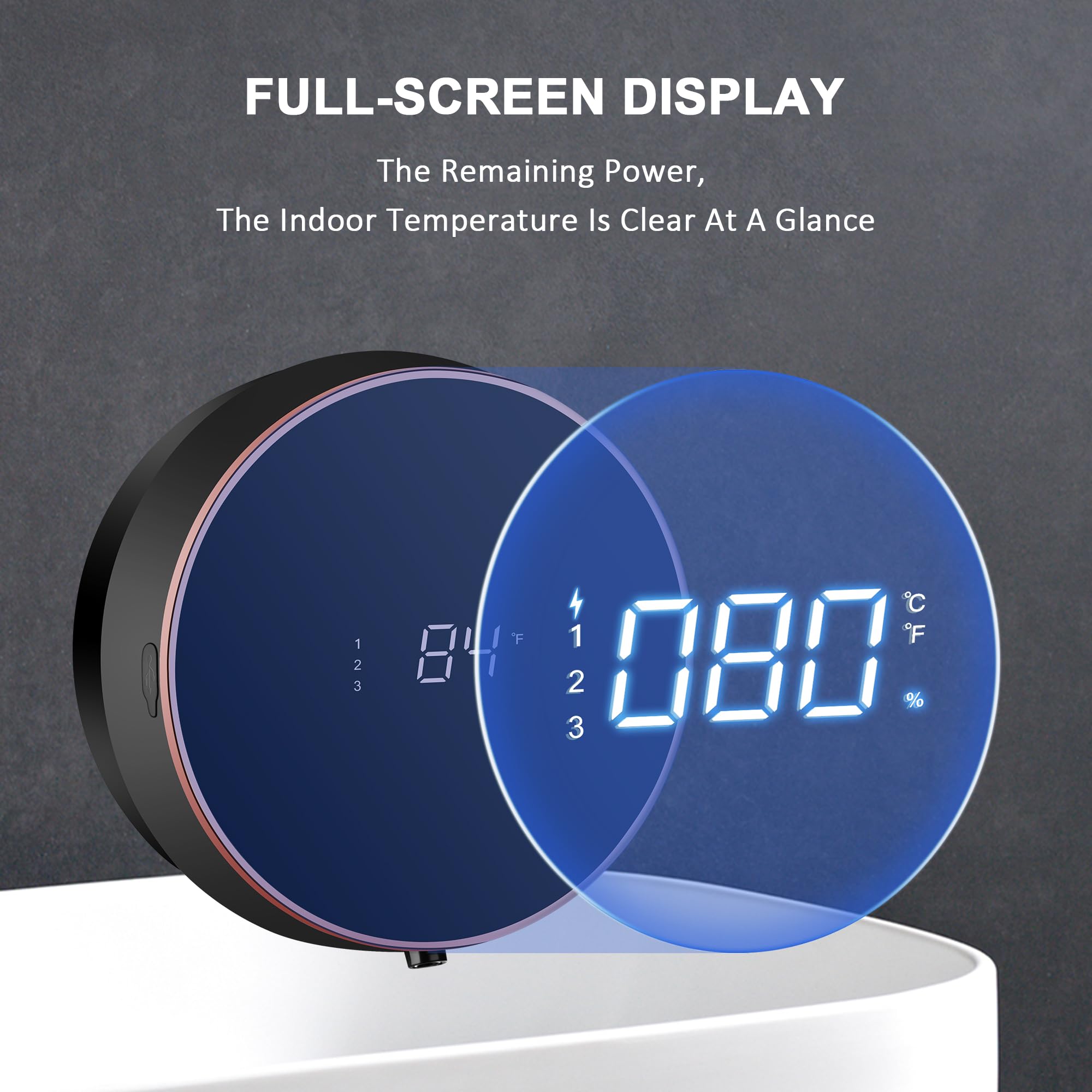 Monstake Automatic Soap Dispenser Touchless Auto Foaming Hands Free Wall Mount Foam Hand Soap Dispenser Electric Plastic Modern