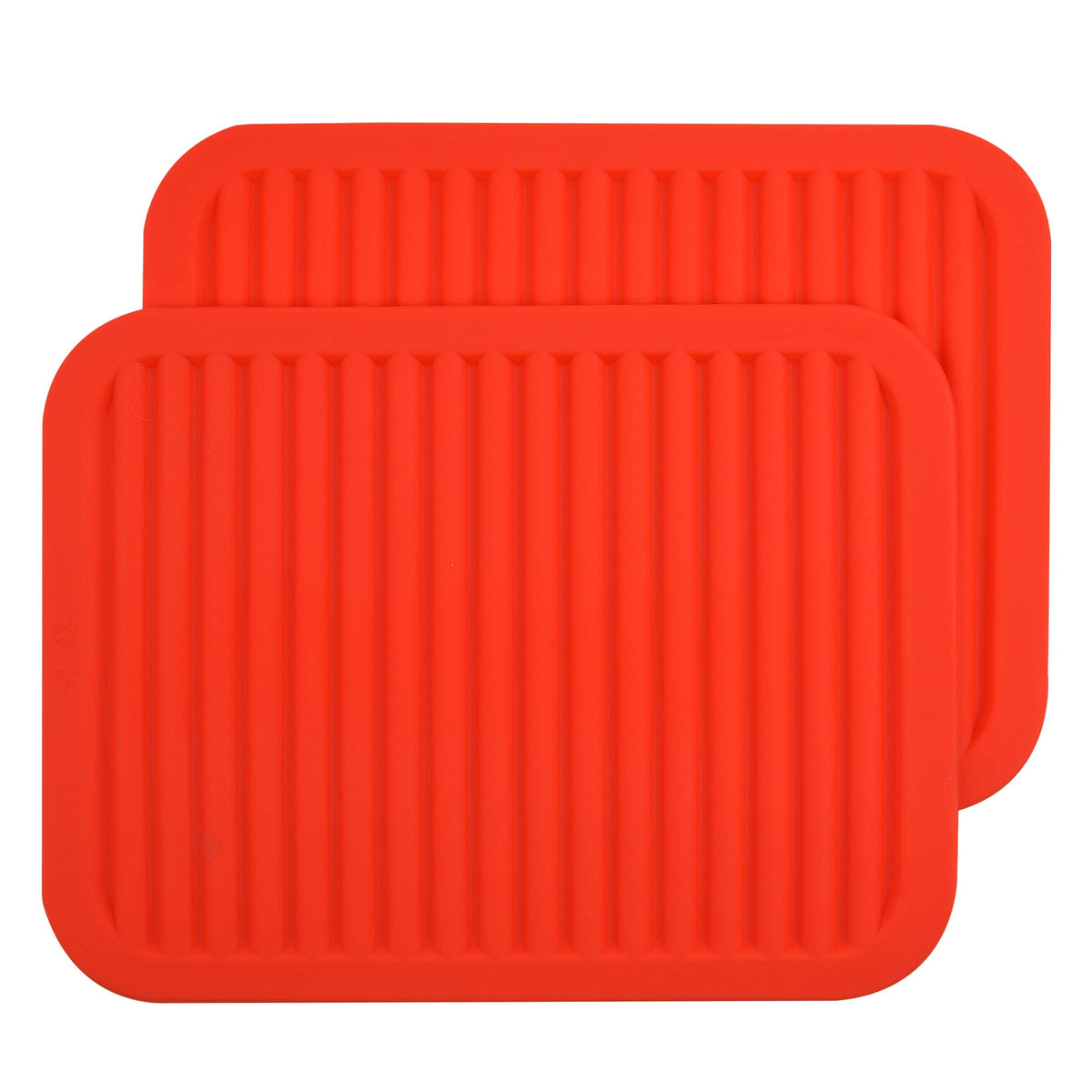 Silicone Trivets For Hot Pots And Pans, Trivets For Hot Dishes,Mats For Countertop,Mat Pads Heat Resistant Table Placemats 2 Pac