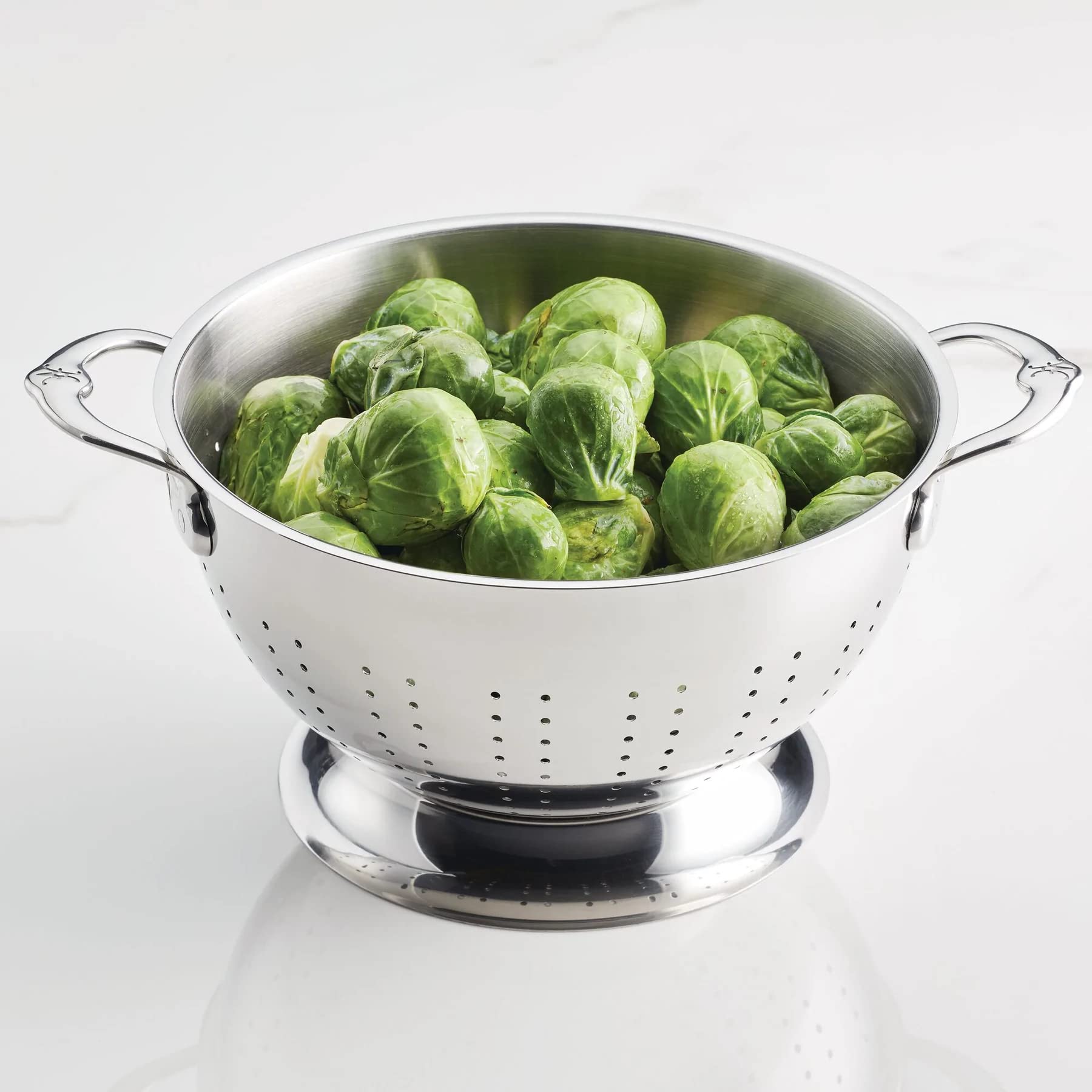 Hestan Provisions Stainless Steel Colander, 5-Quart