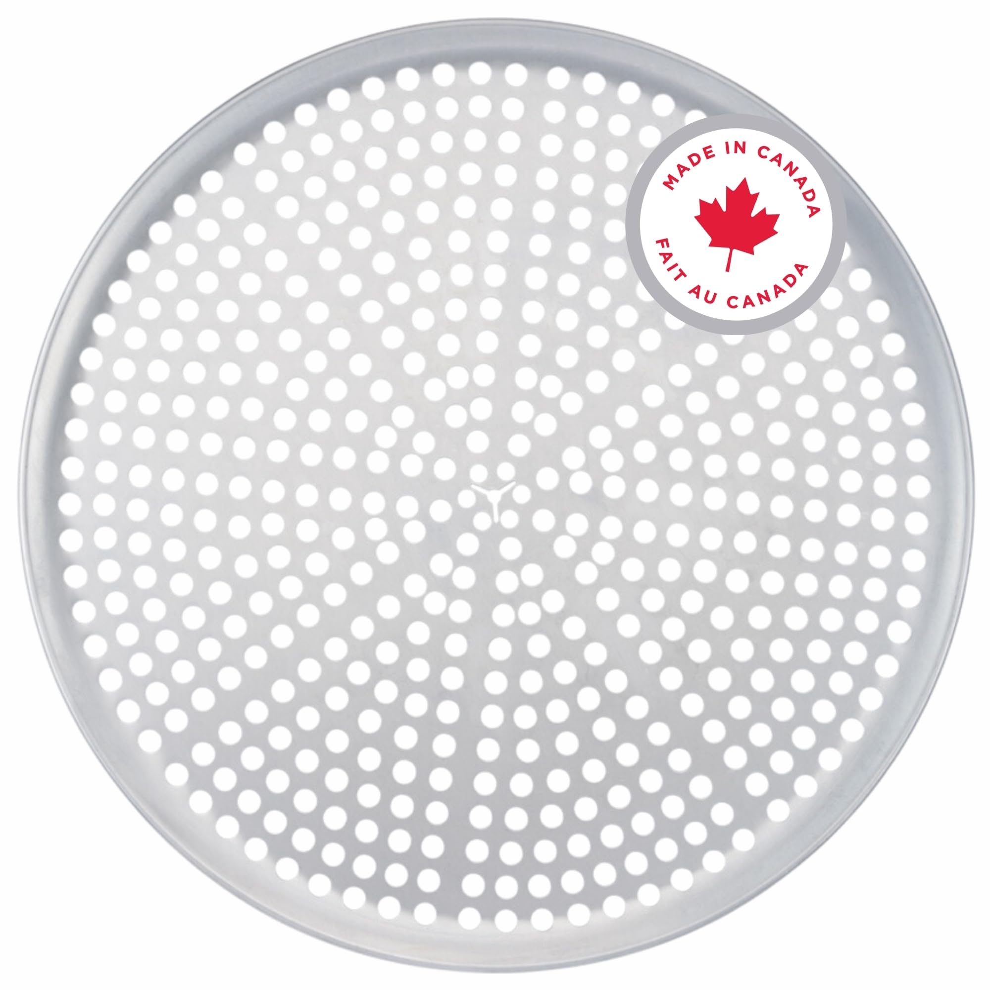 Norjac Restaurant-Grade| Non-Stick 12-Inch Perforated Aluminum Pizza Pan, 2 Pack | Heavy-Duty Rust-Proof Oven Tray