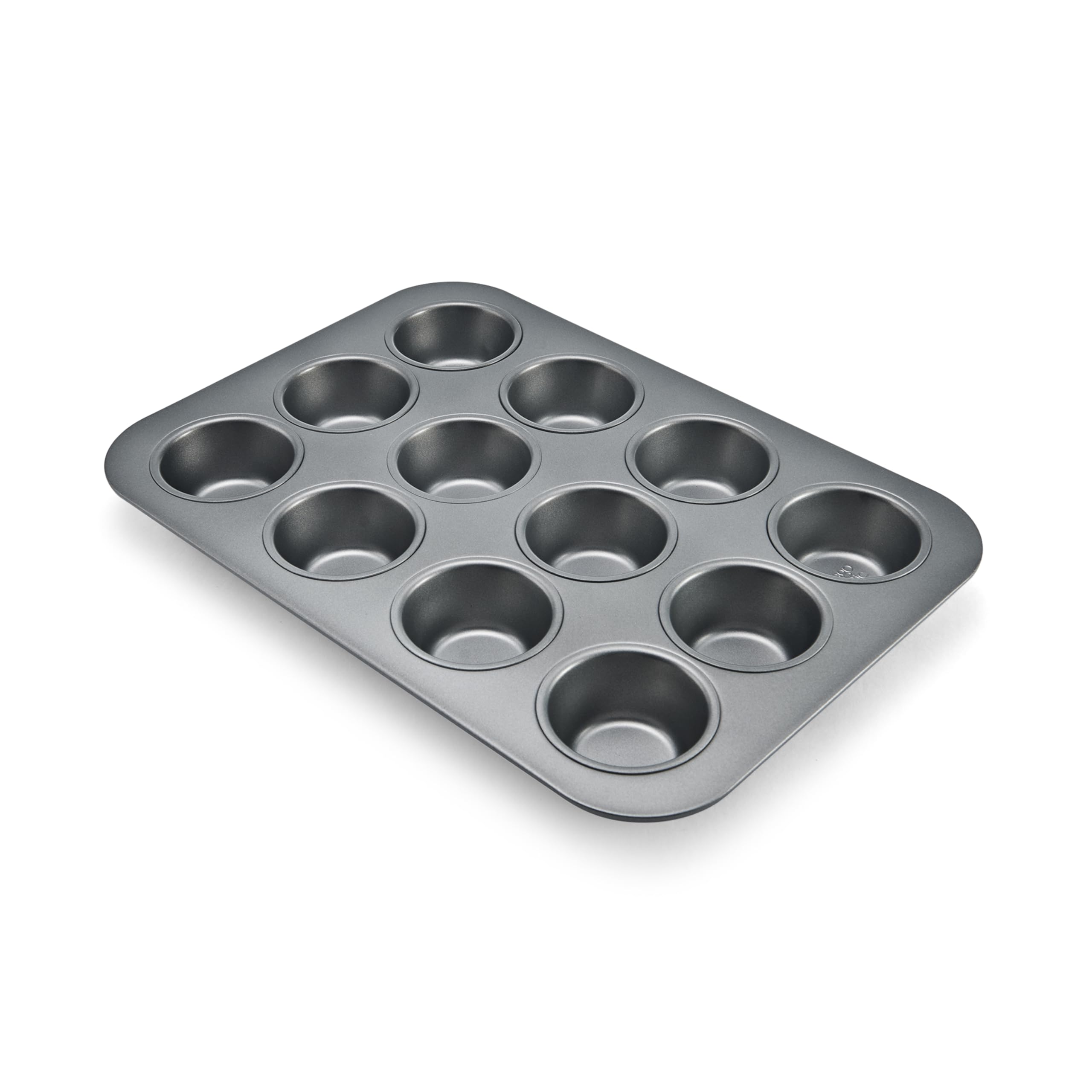 Chicago Metallic Commercial Ii Non-Stick 12-Cup Muffin Pan. Make Muffins, Cupcakes, Mini Quiches, Egg Cups, And More, 15.8 L X 1