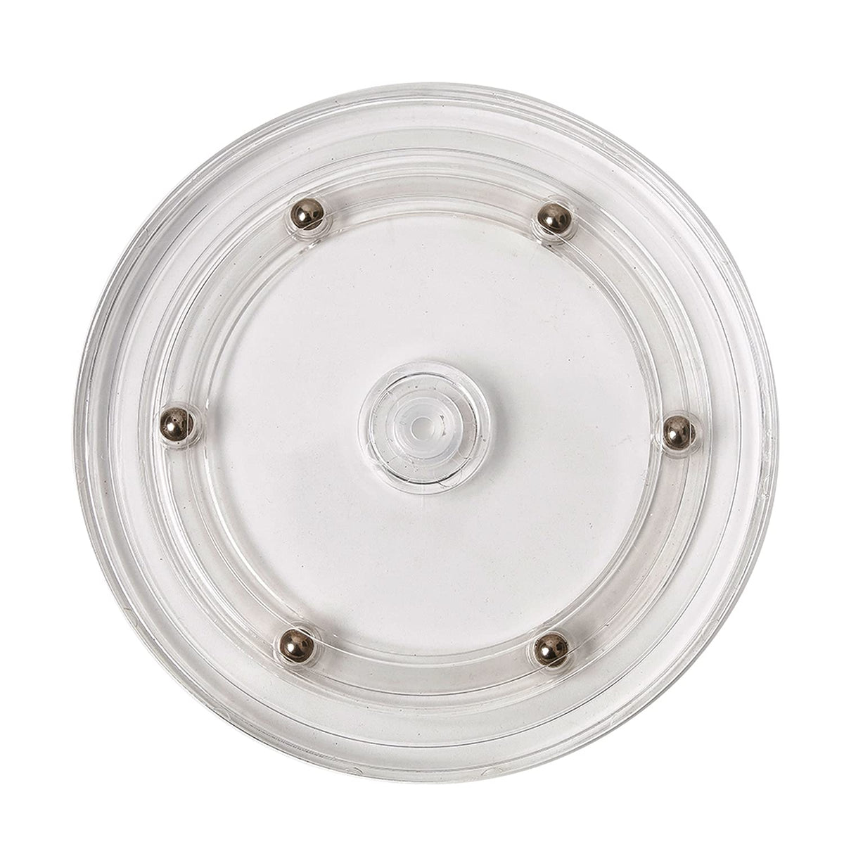 6'' Lazy Susan Turntable Acrylic Ball Bearing Rotating Tray For Spice Rack Table Cake Kitchen Pantry Decorating Tv Laptop Comput