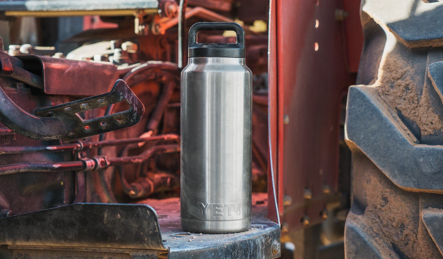 Yeti Rambler 36Oz Vacuum Insulated Stainless Steel Bottle With Cap