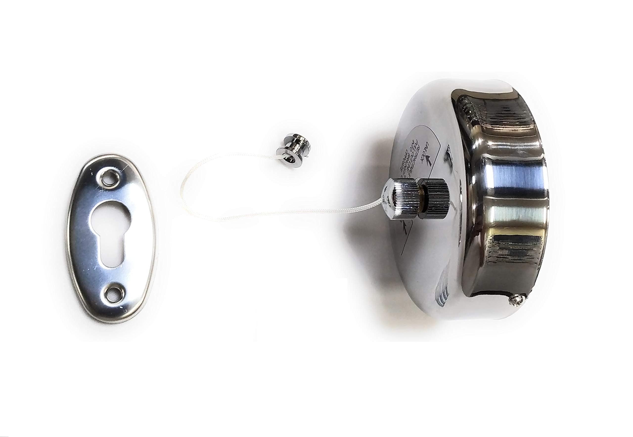 Fapbadri Retractable And Lockable Cloth Line, Screws & Wall-Plugs Included, Pack Of 1
