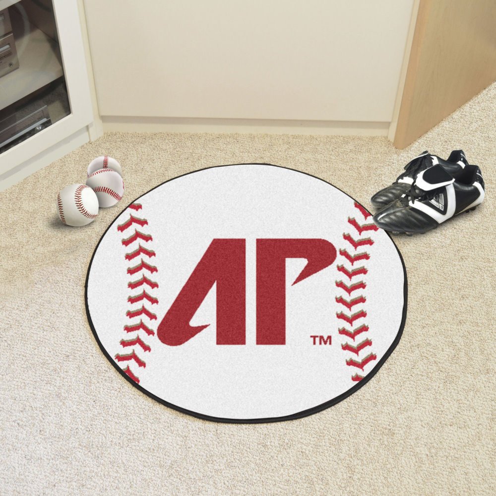 Austin Peay State University Baseball Rug - 27in. Diameter