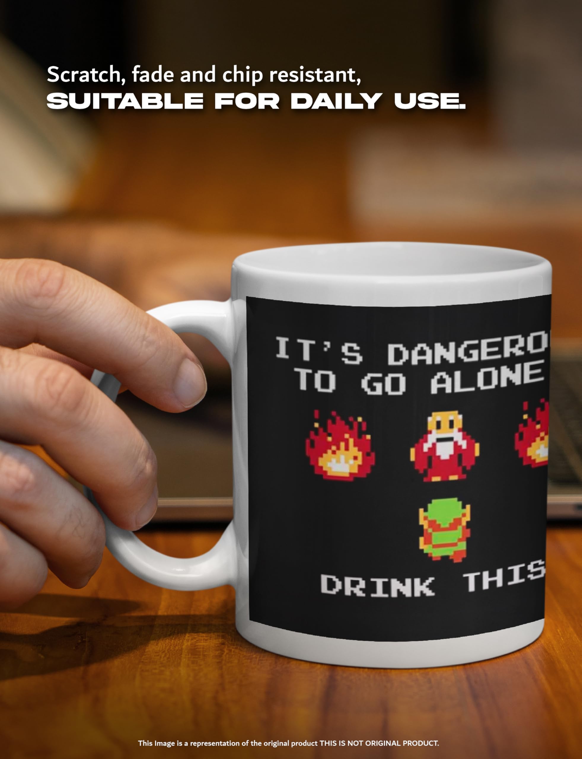 Pyramid America Zelda Mug - The Legend Of Zelda Coffee Mug - Ceramic Mug For Coffee, Cocoa & Tea Drinks - Perfect Addition To Yo