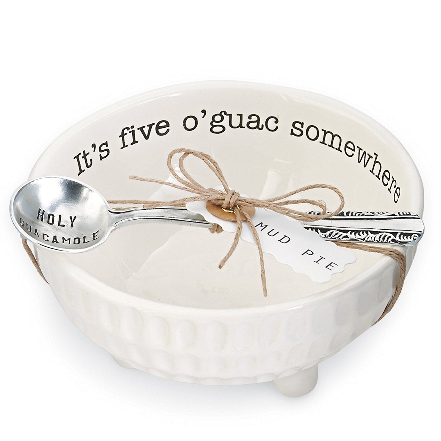 Mud Pie Circa Guacamole And Salsa Serving Dish Sets (Five O'Guac)