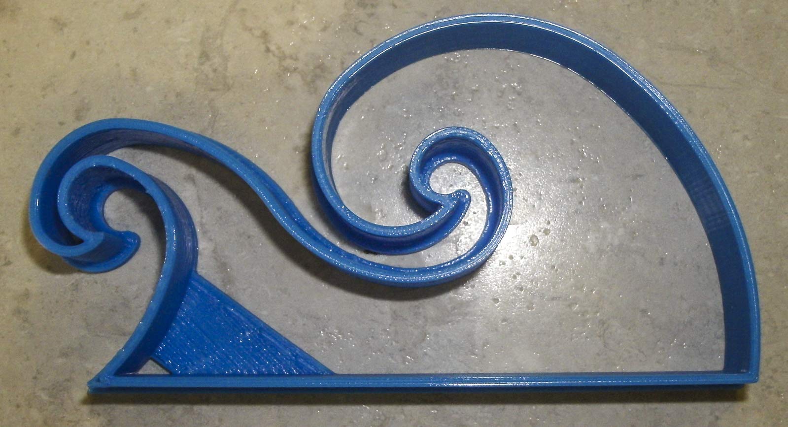 Ocean Waves Outline Crest Beach Lake Sea Surf Cookie Cutter Made In Usa Pr891
