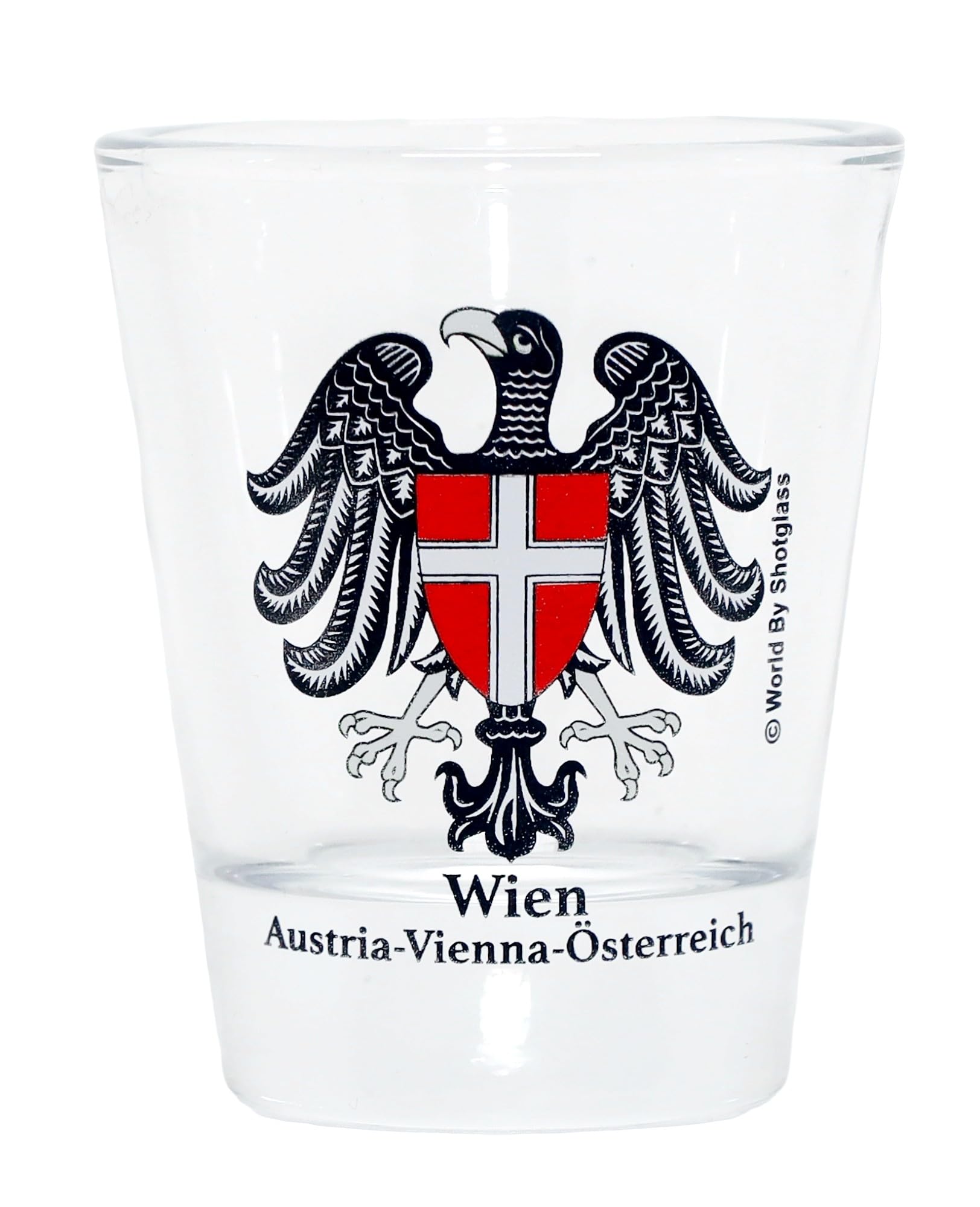 Vienna (Wien) Austria Coat Of Arms Shot Glass