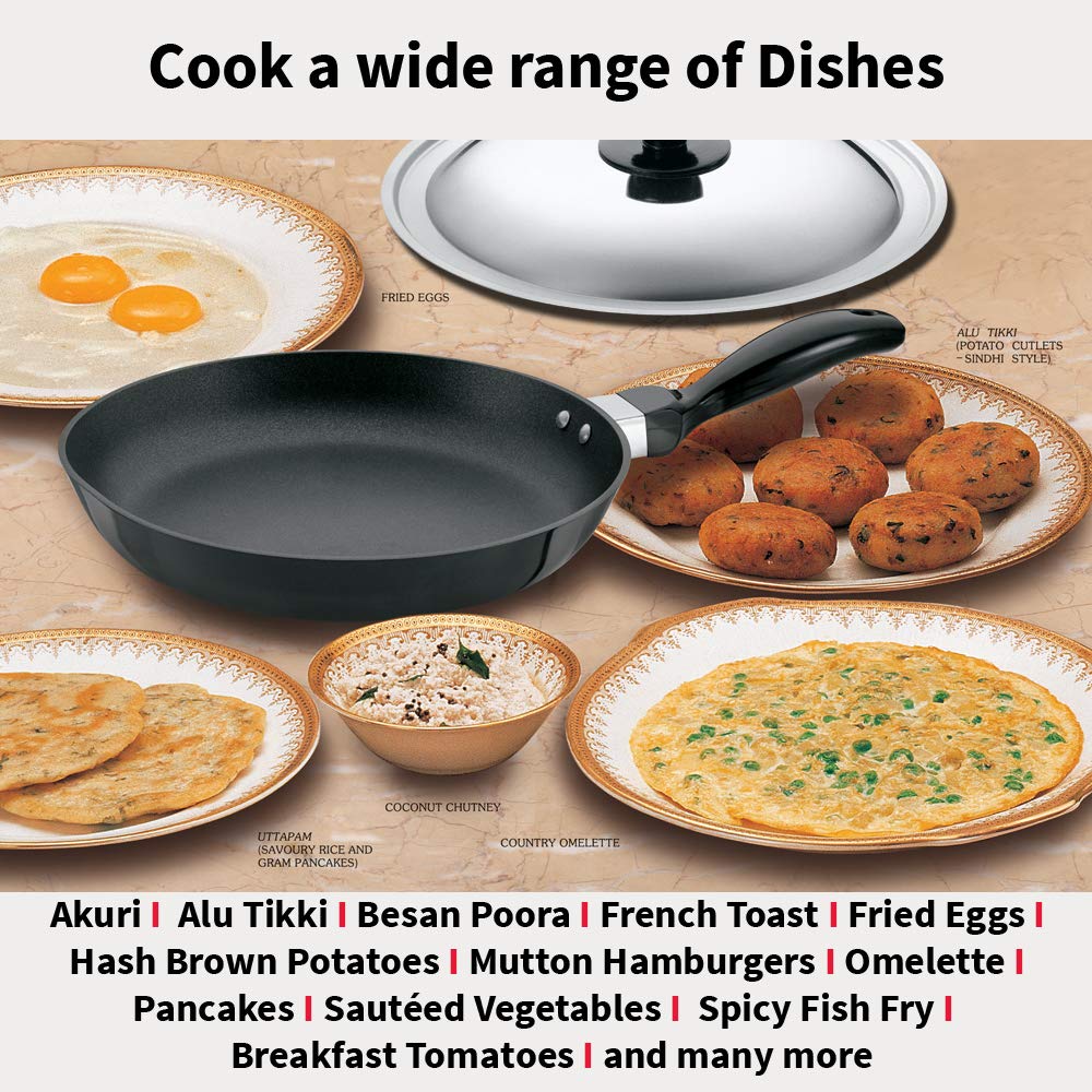 Futura Induction Iq21 Frying Pan, Small, Black